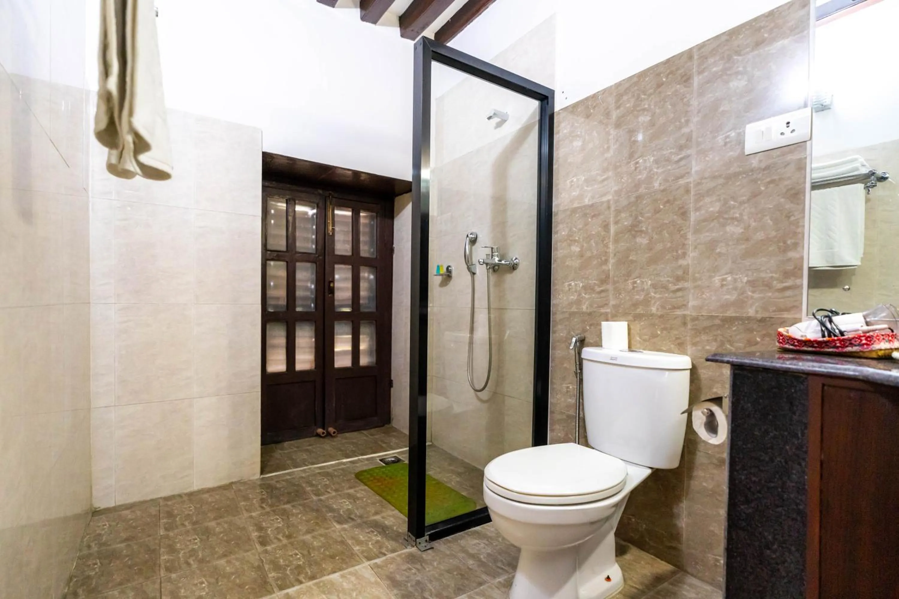Bathroom in Hukum Darbar Restaurant & Hotel