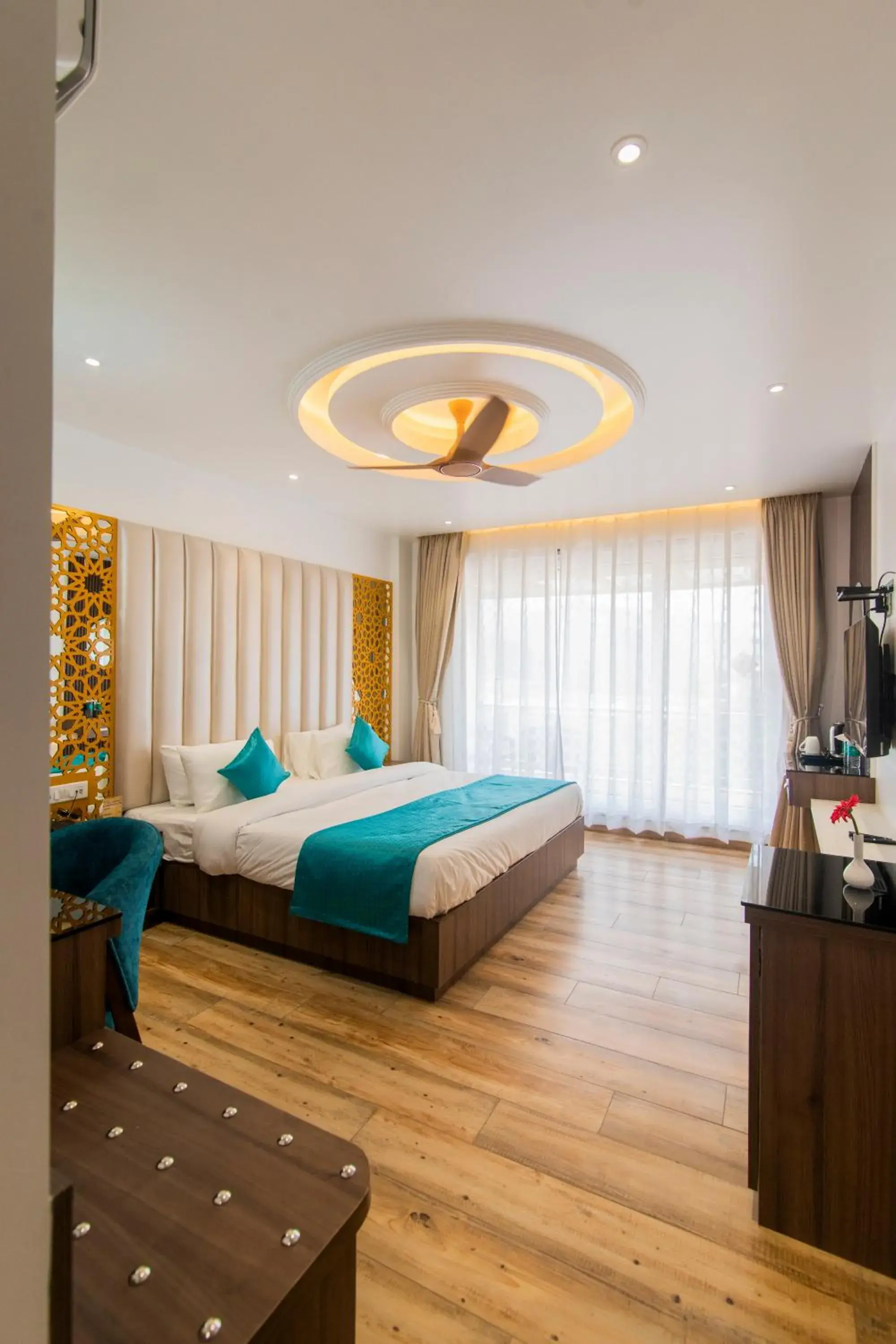 Photo of the whole room, Bed in Hotel Yog Vashishth Photo of the whole room, Bed in Hotel Yog Vashishth