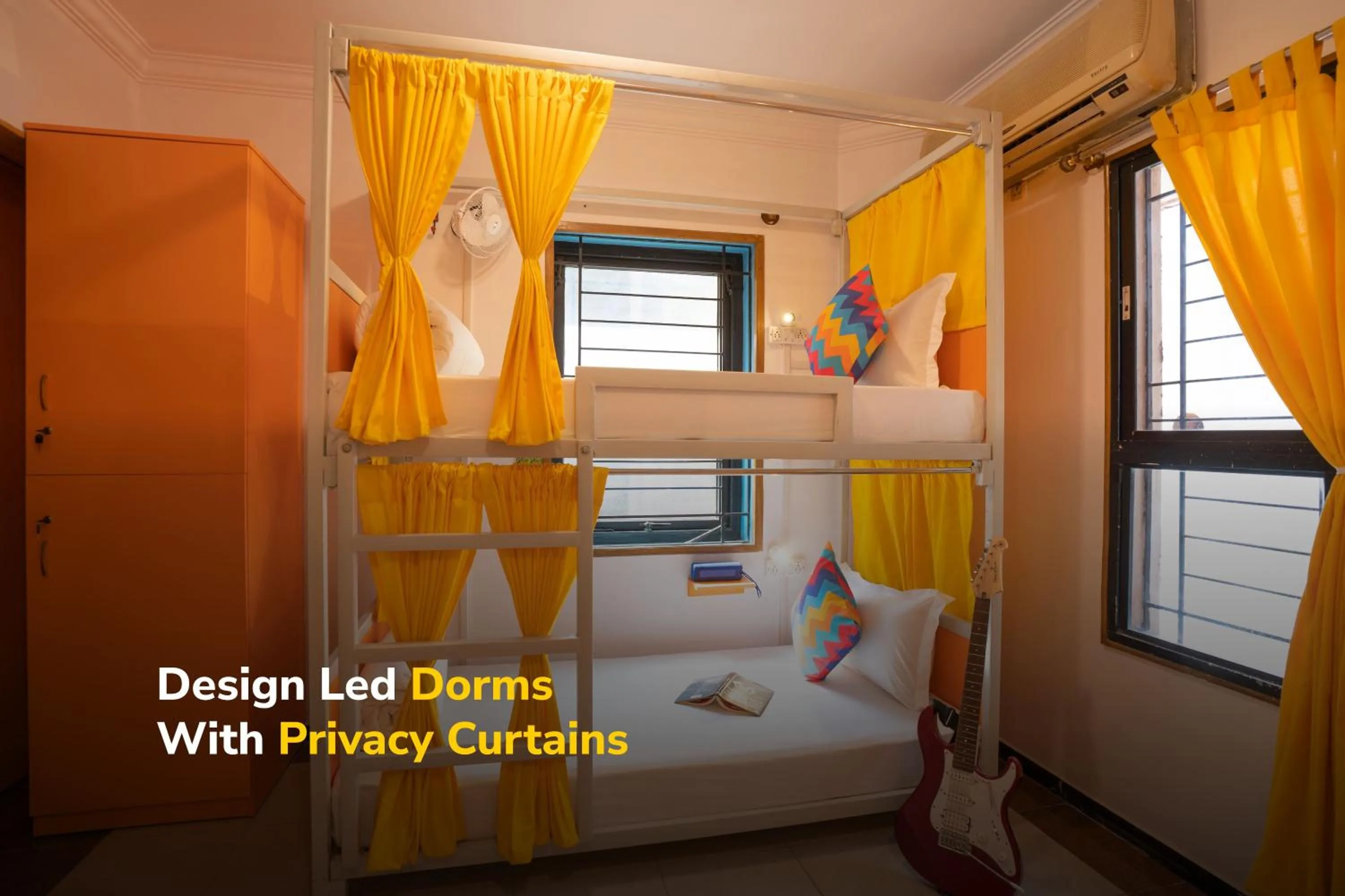 Bed in goSTOPS Bengaluru, Gandhi Nagar Majestic