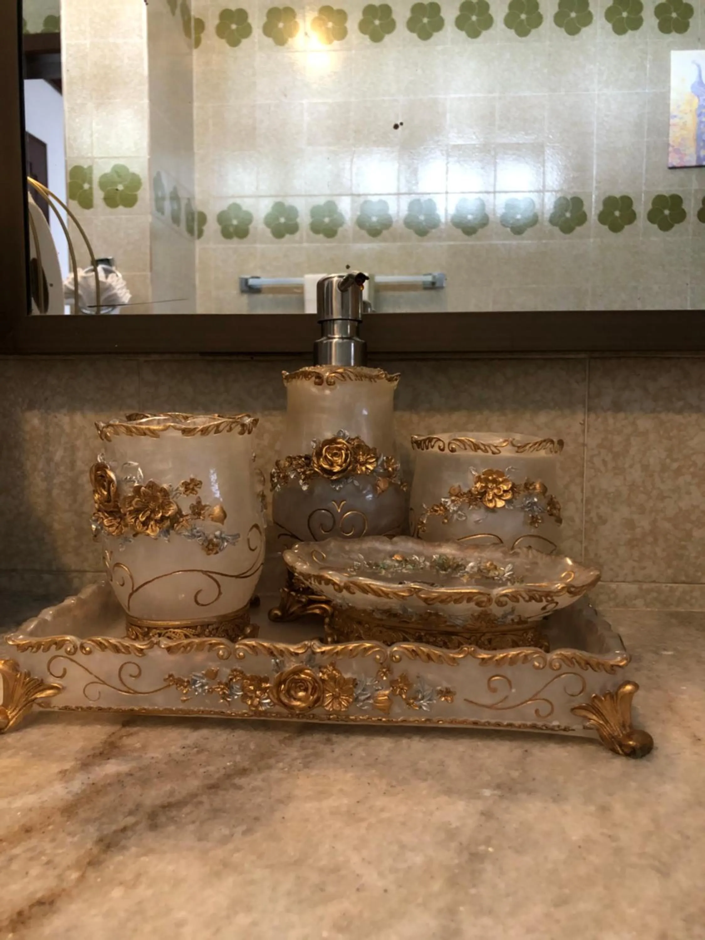 Decorative detail in Hotel Boutique Villas Segovia Cozumel