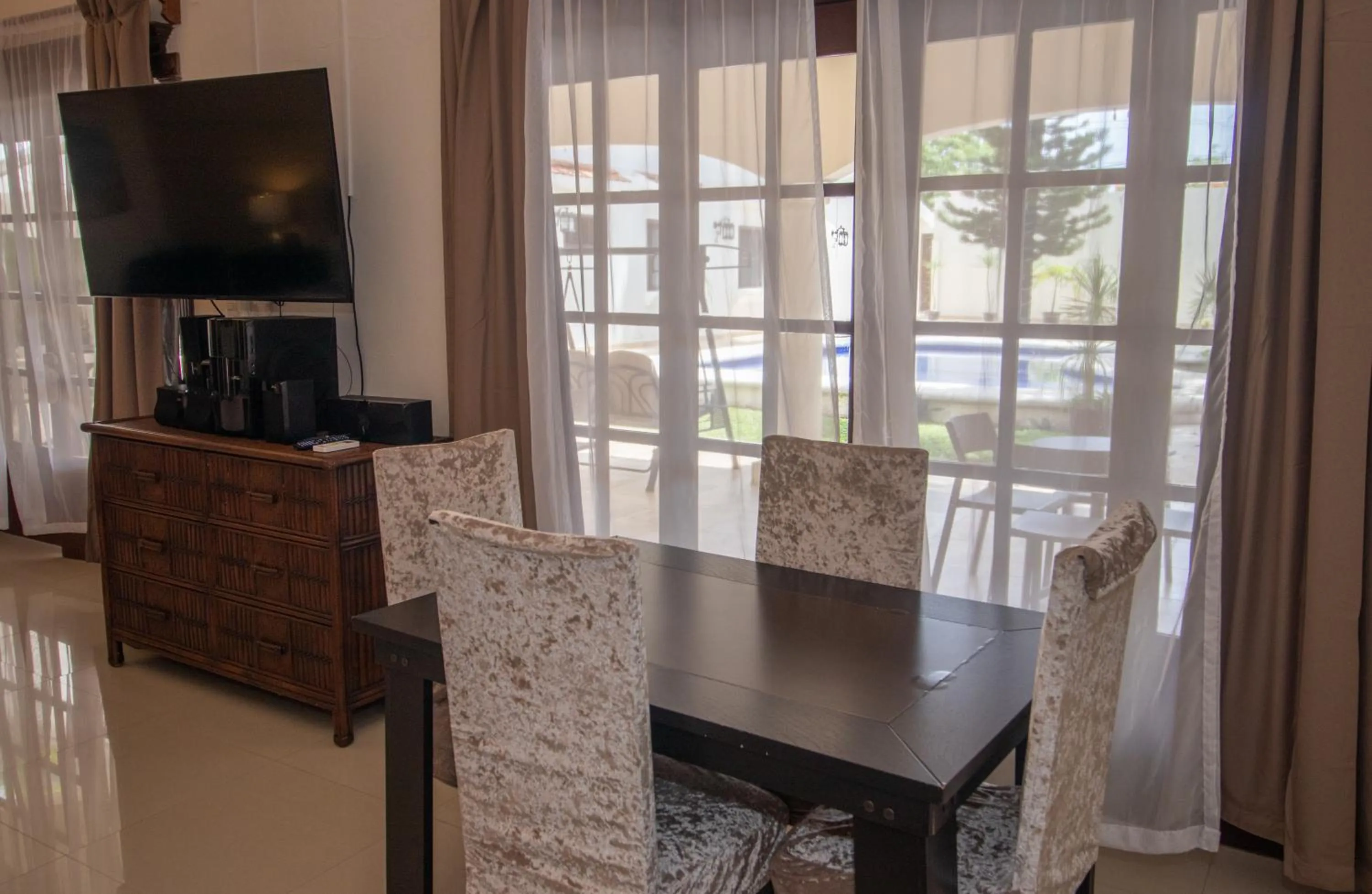 Living room in Hotel Boutique Villas Segovia Cozumel