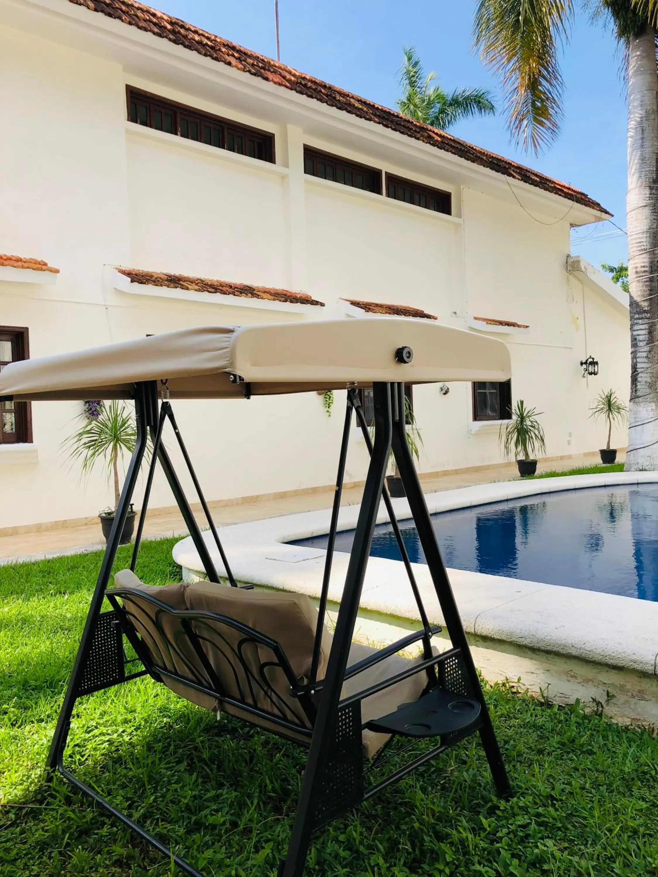 Pool view in Hotel Boutique Villas Segovia Cozumel
