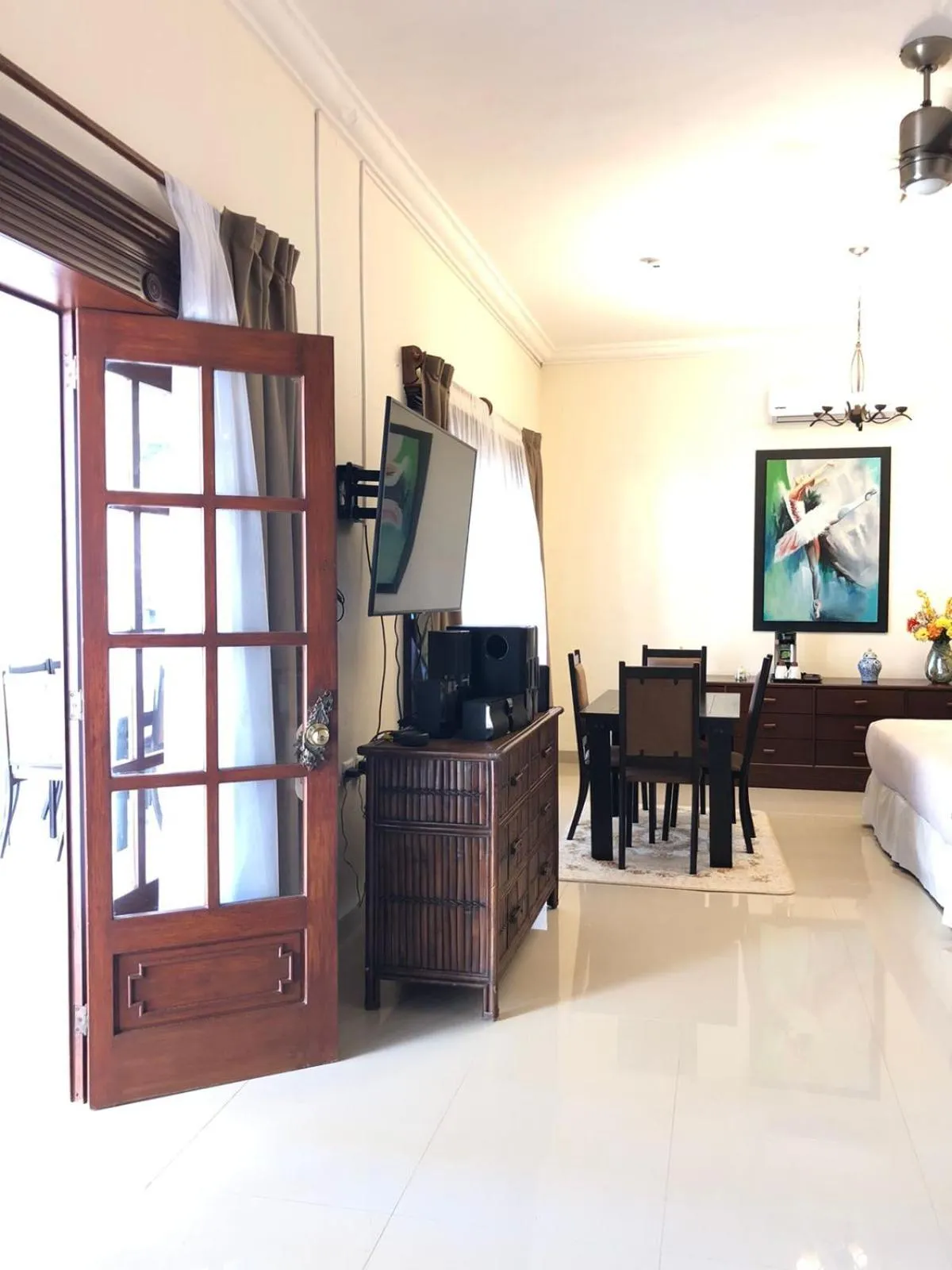 TV and multimedia in Hotel Boutique Villas Segovia Cozumel