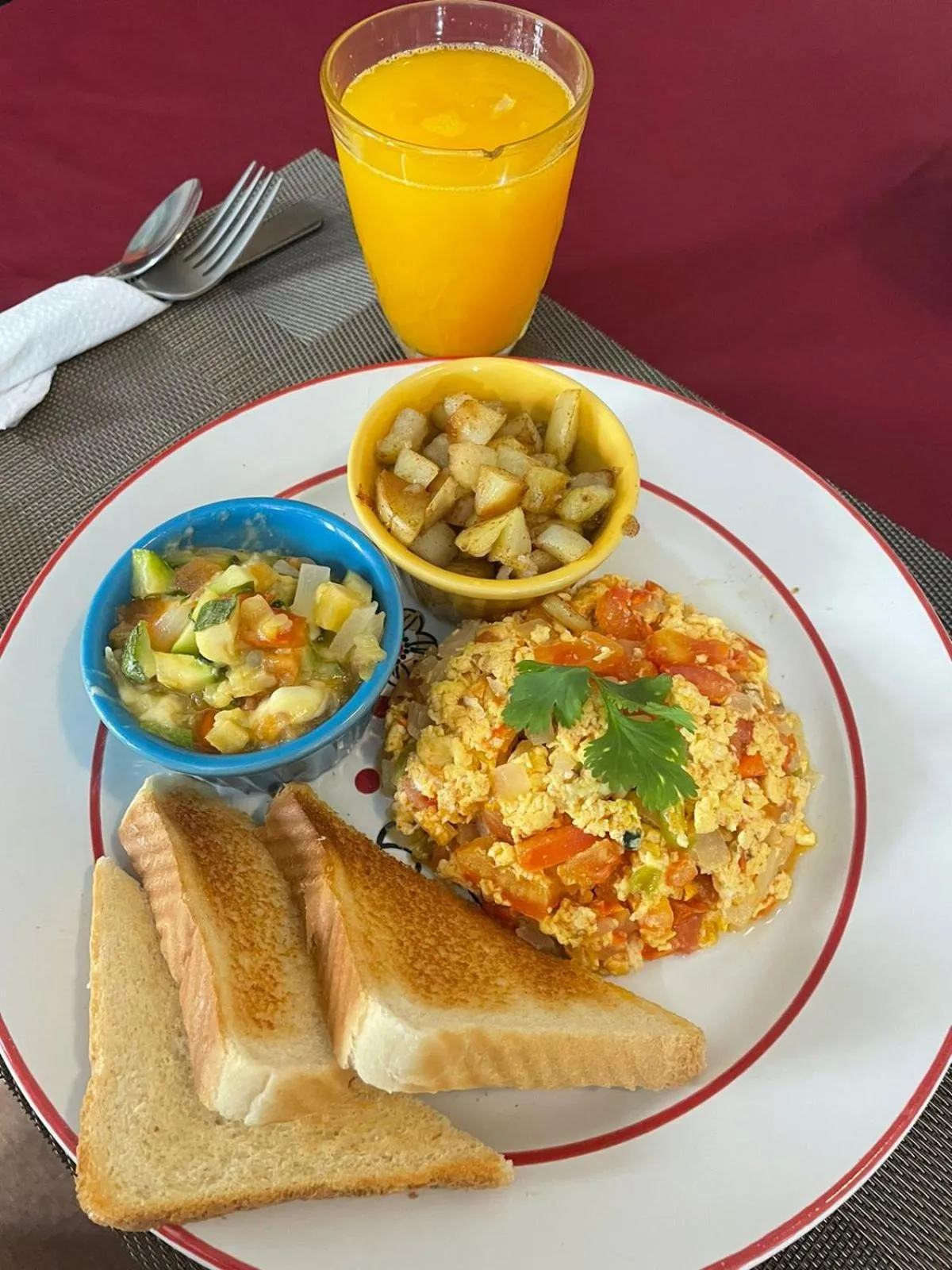 Food and drinks in Hotel Boutique Villas Segovia Cozumel