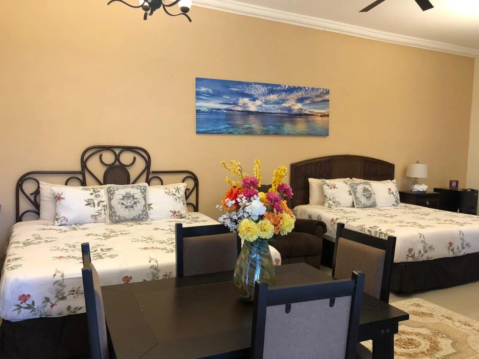 Bed in Hotel Boutique Villas Segovia Cozumel