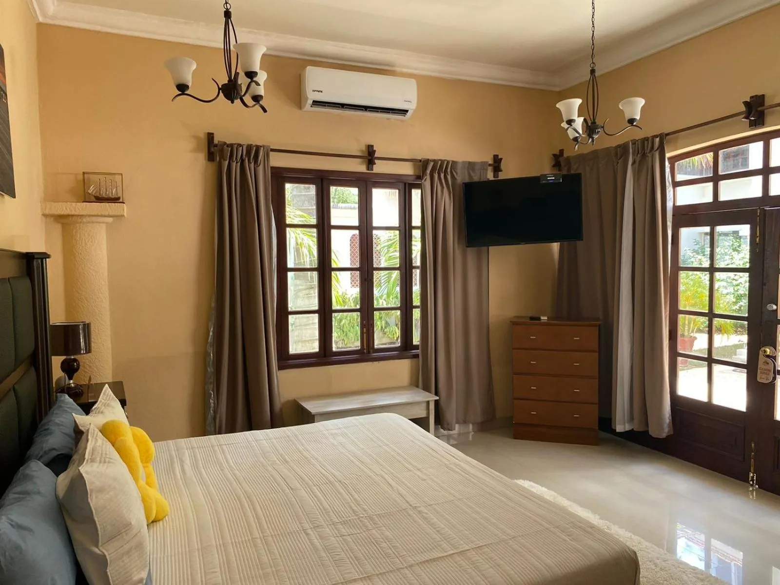 Bedroom, Bed in Hotel Boutique Villas Segovia Cozumel