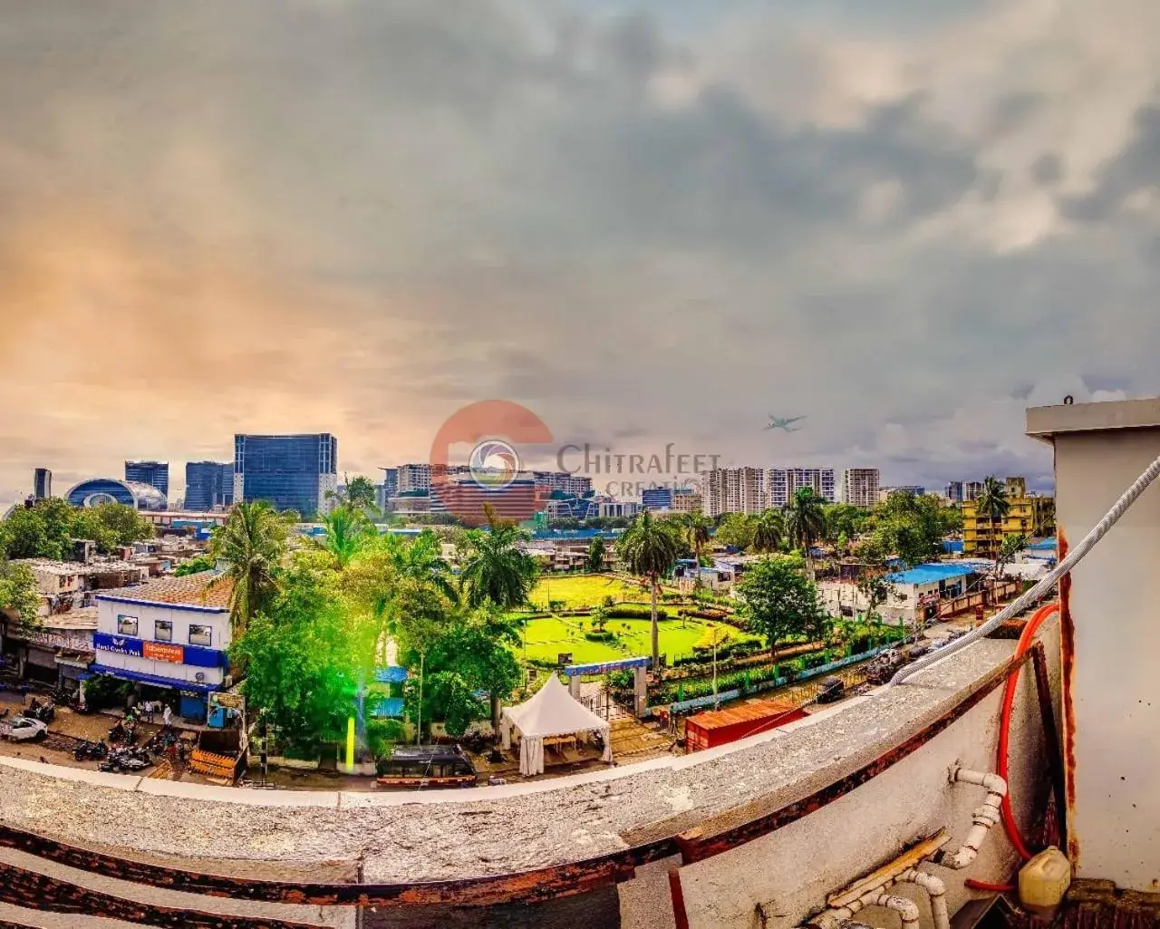 City view in La Hotel Metro near BKC City view in La Hotel Metro near BKC