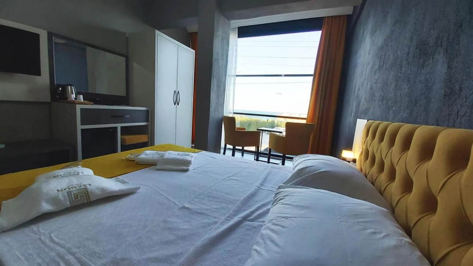 Bed in LİZBON HOTEL