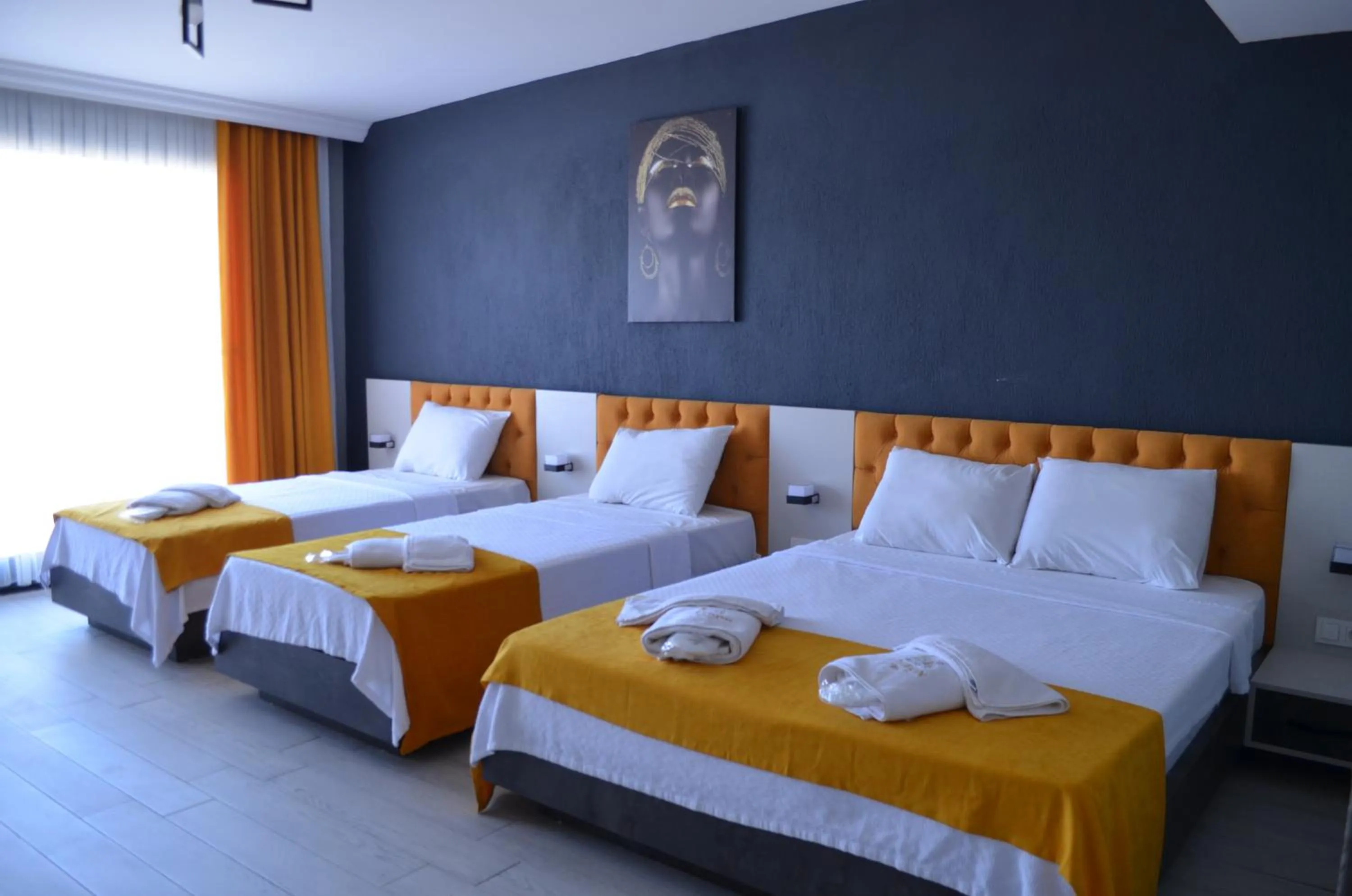 Bed in LİZBON HOTEL