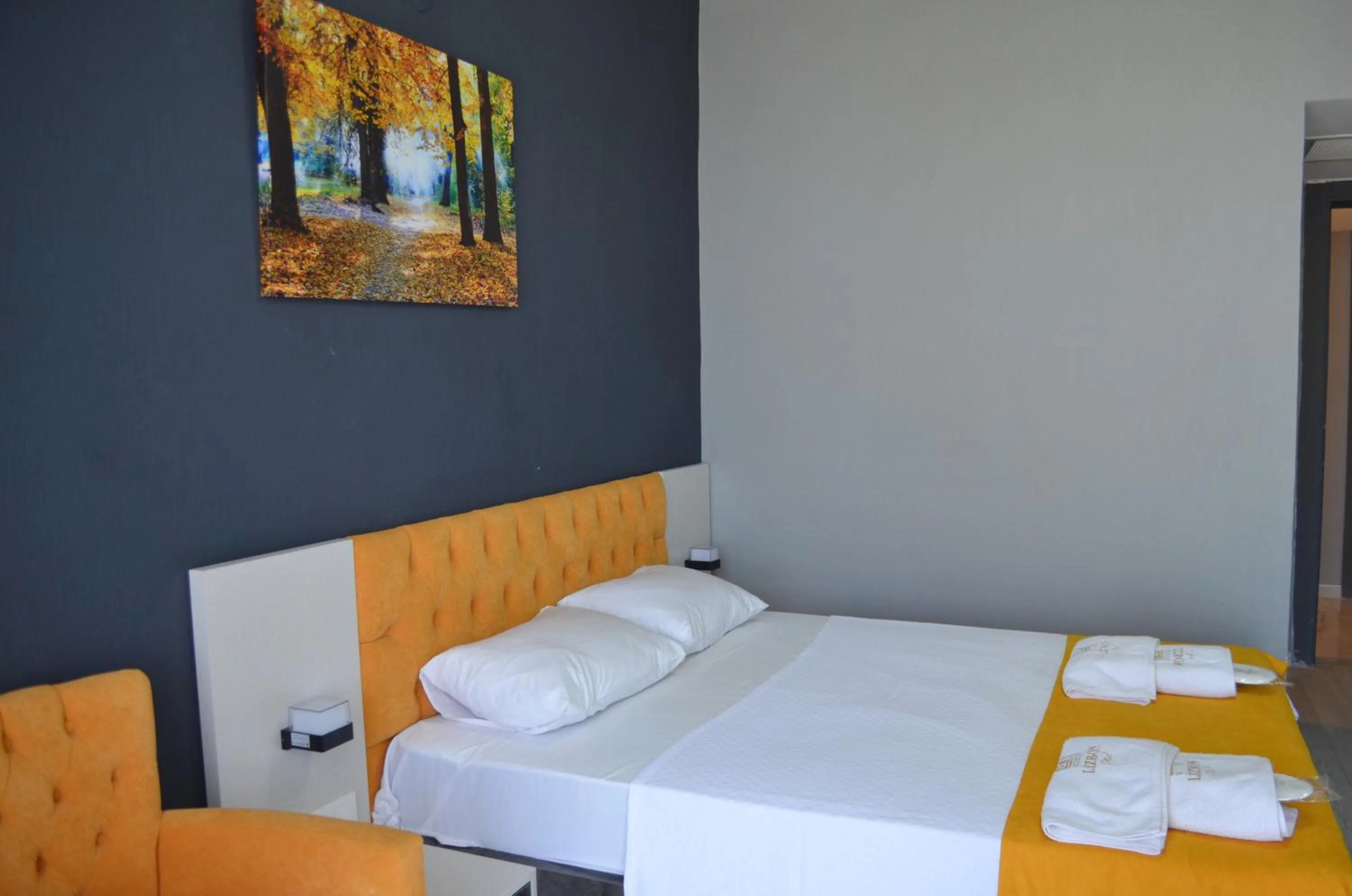 Bed in LİZBON HOTEL