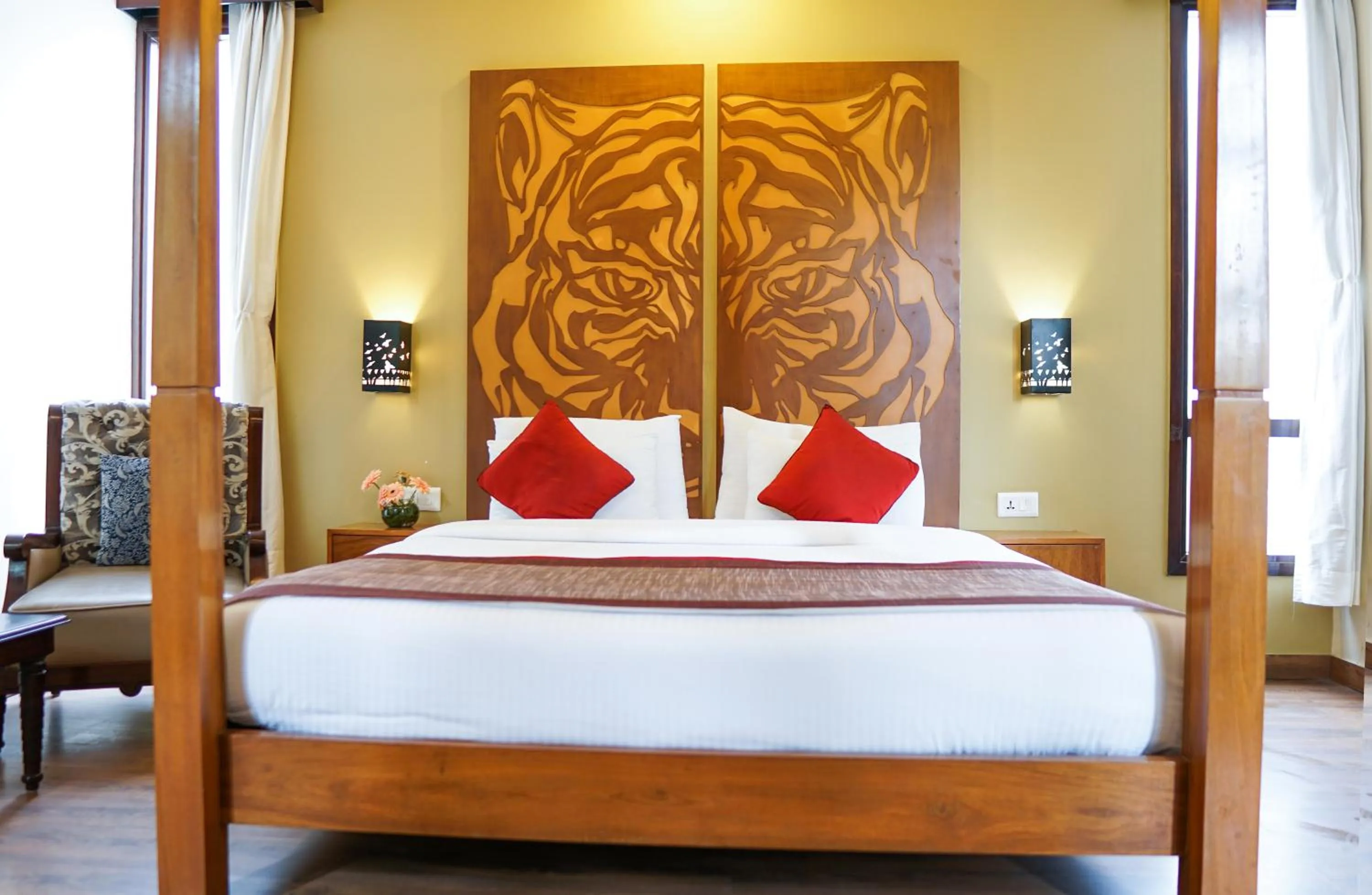 Bed in The Golden Tusk By Ivory Destinations