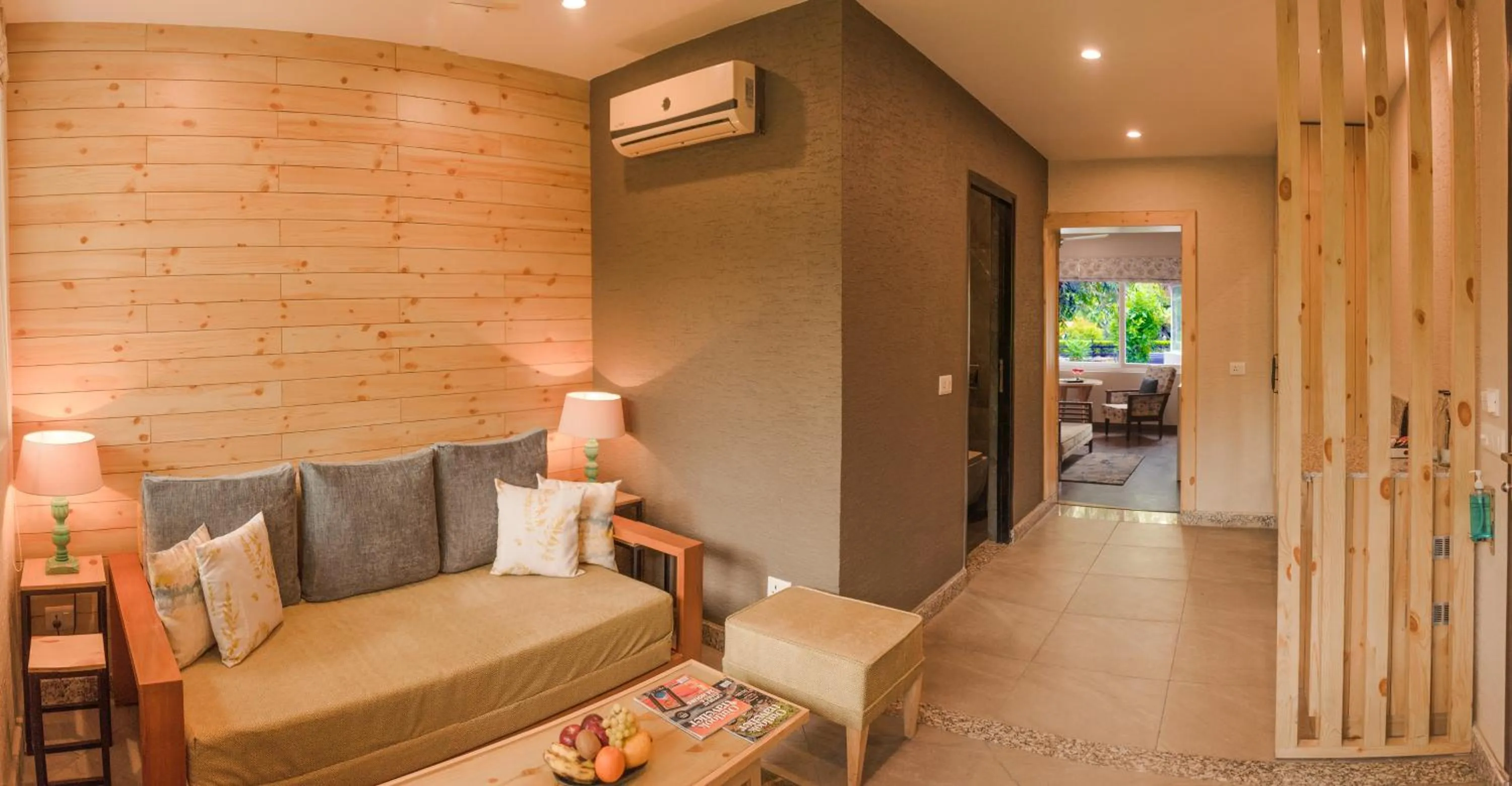 Living room in The Golden Tusk By Ivory Destinations