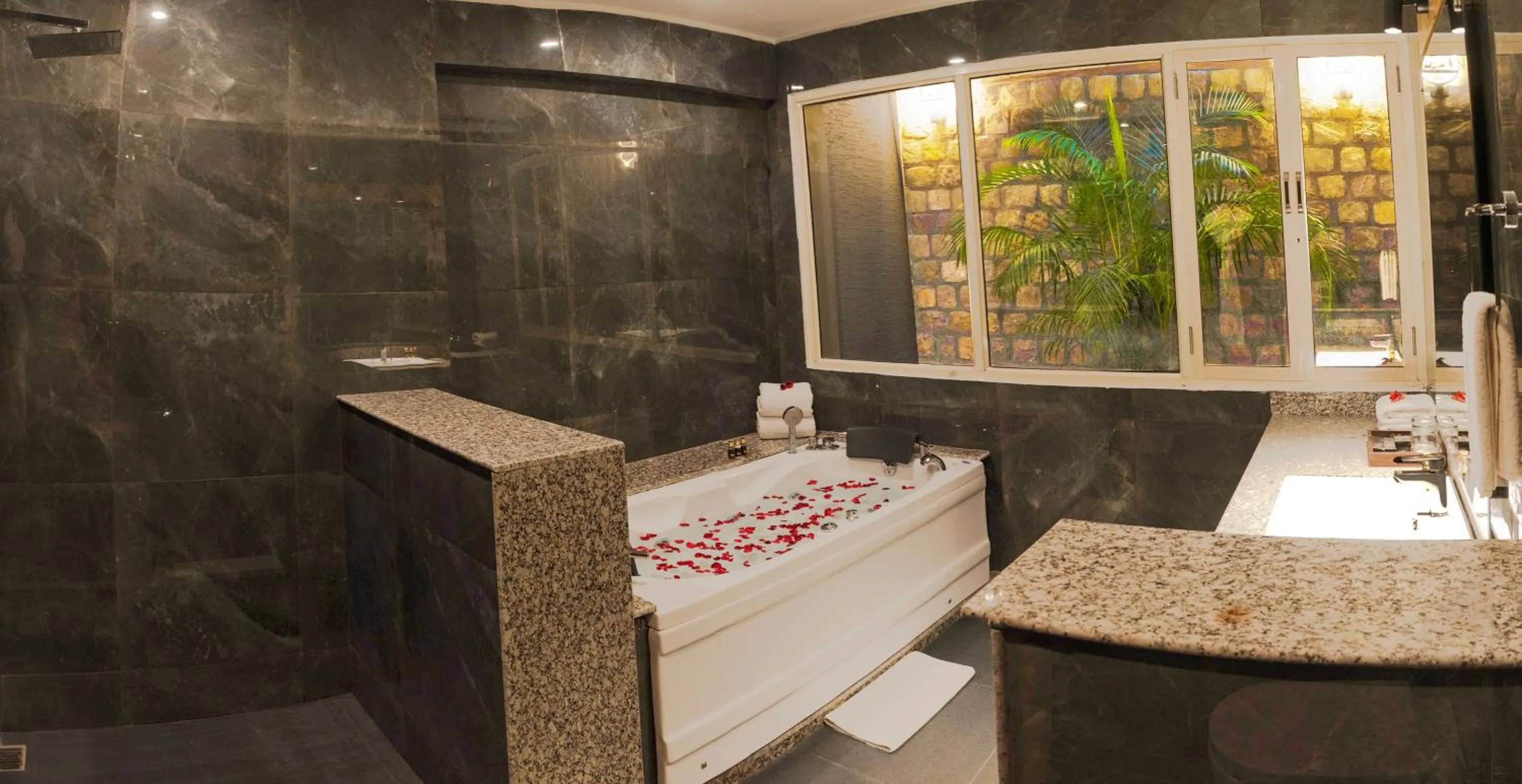 Bathroom in The Golden Tusk By Ivory Destinations