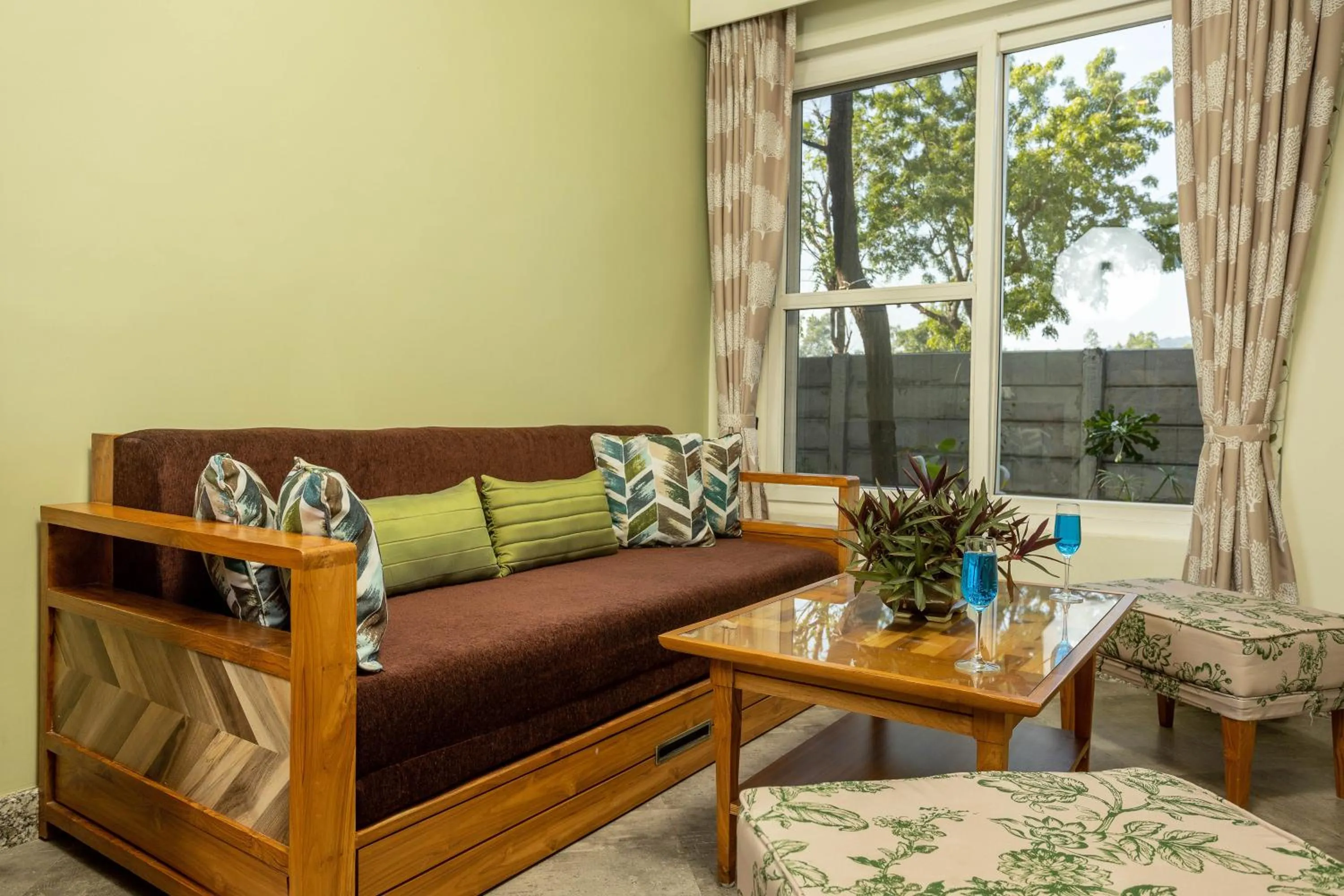 Living room in The Golden Tusk By Ivory Destinations