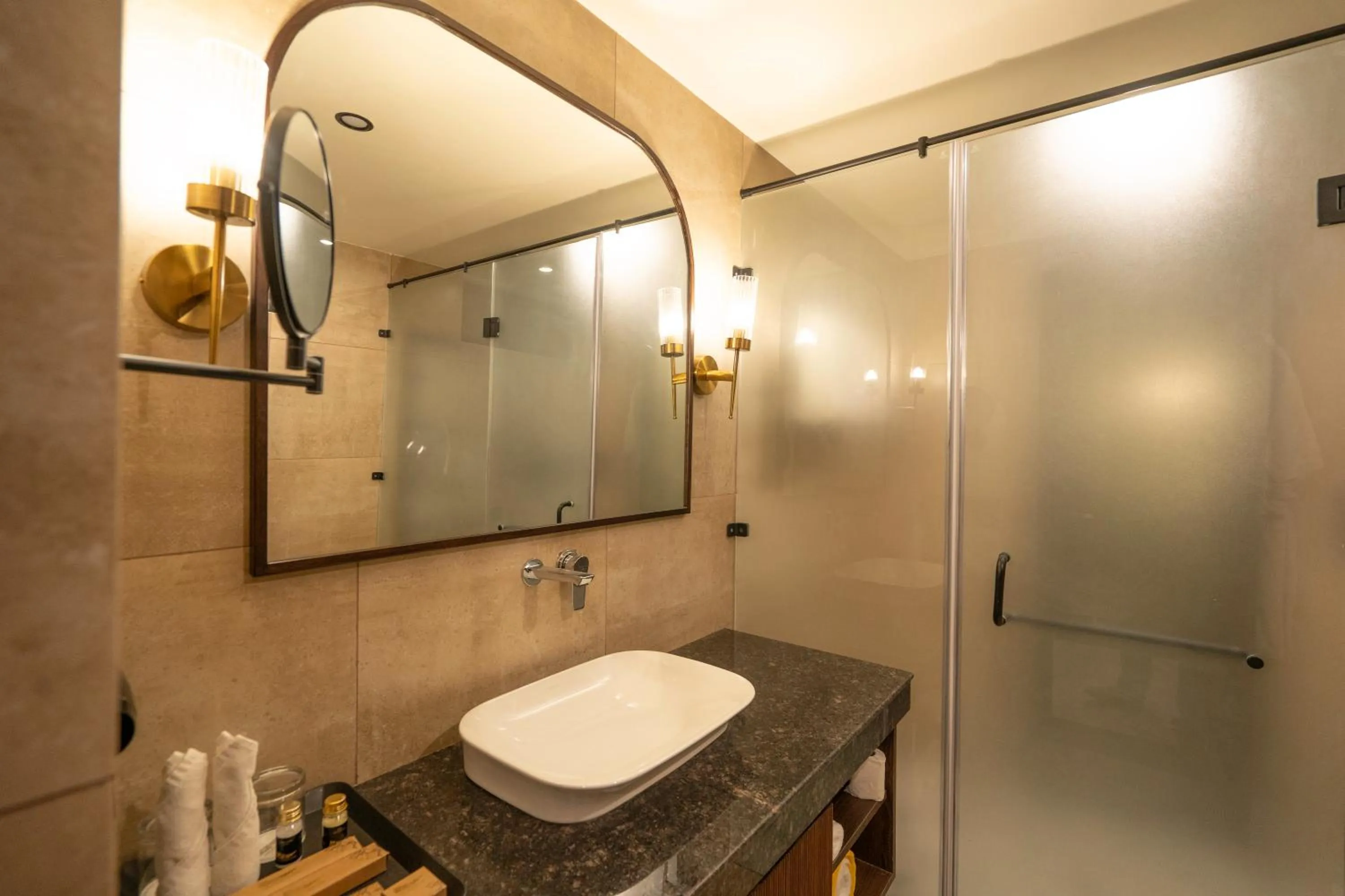 Bathroom in The Golden Tusk By Ivory Destinations