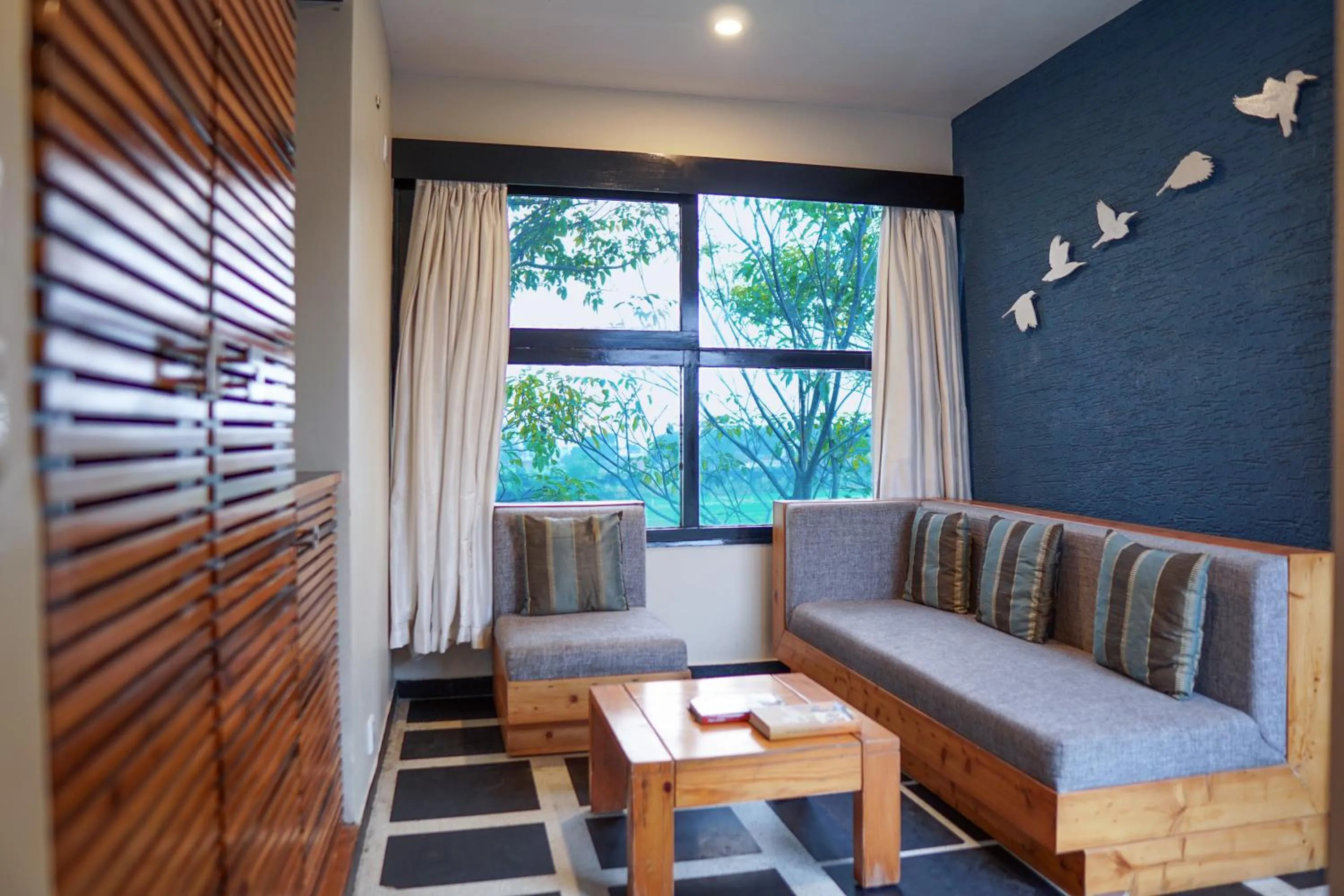 Seating area in The Golden Tusk By Ivory Destinations