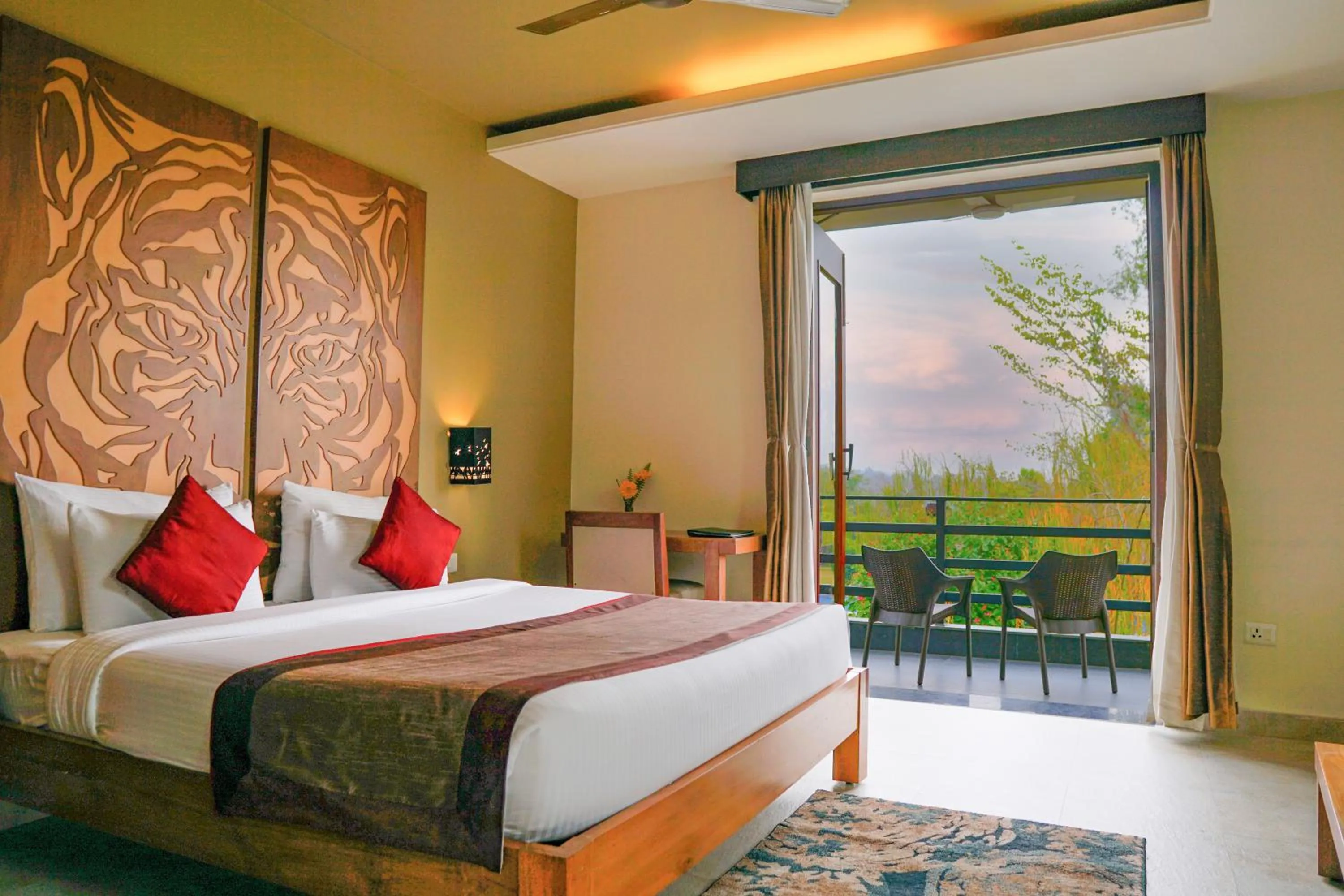 Bed in The Golden Tusk By Ivory Destinations