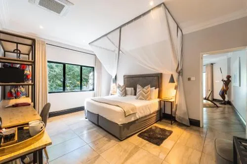 Bed in Nkosi Guest Lodge
