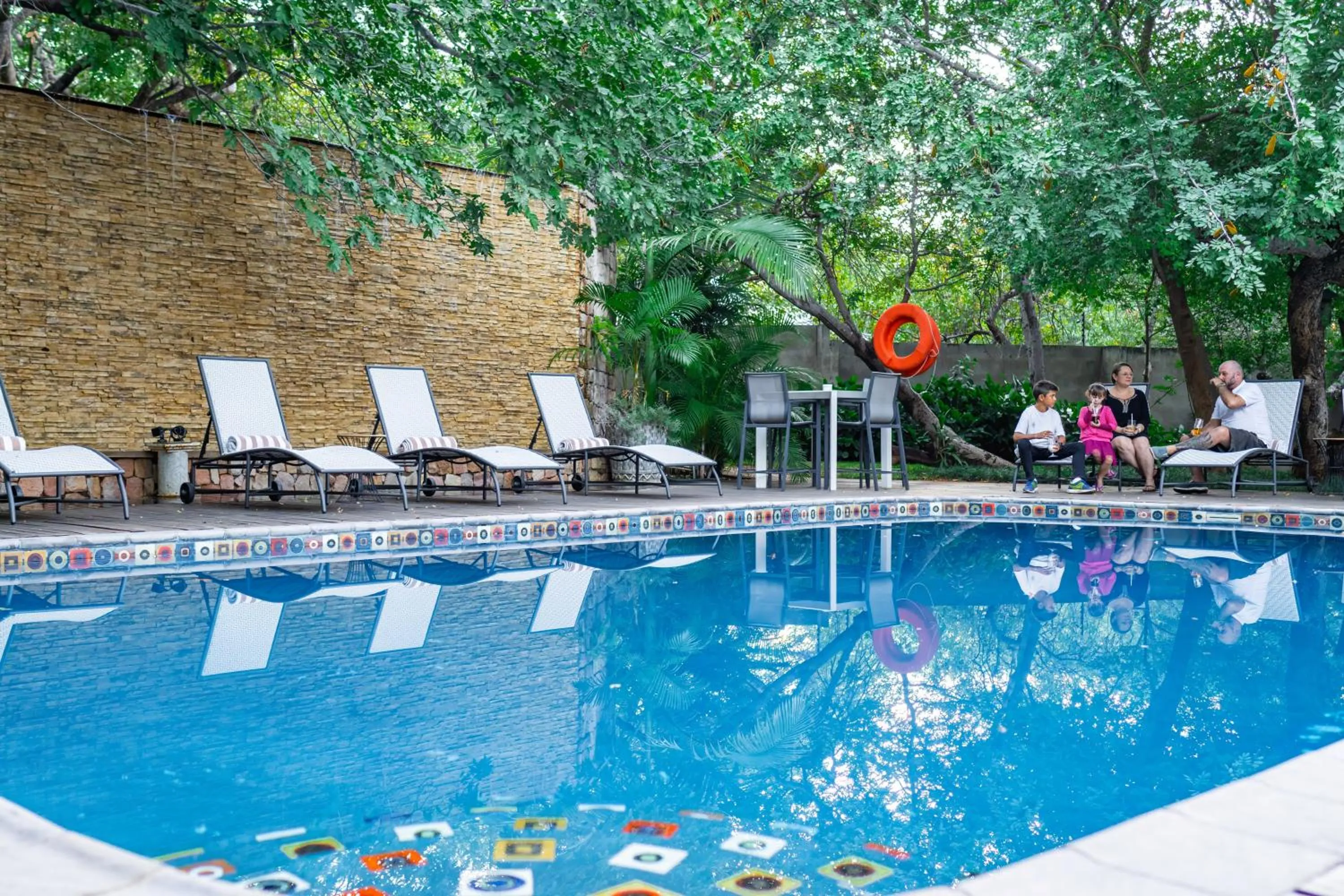 Swimming pool in Nkosi Guest Lodge