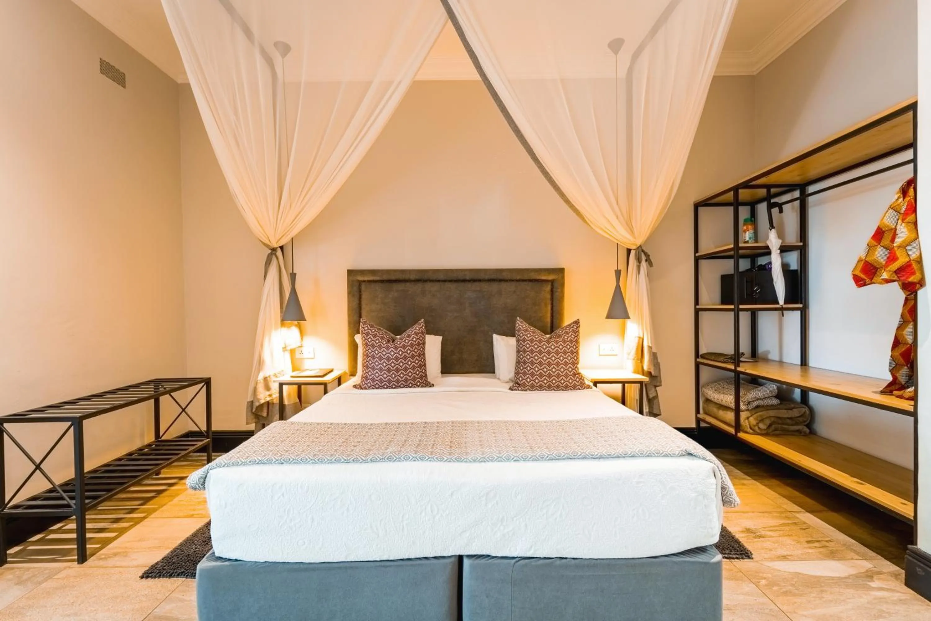 Bed in Nkosi Guest Lodge