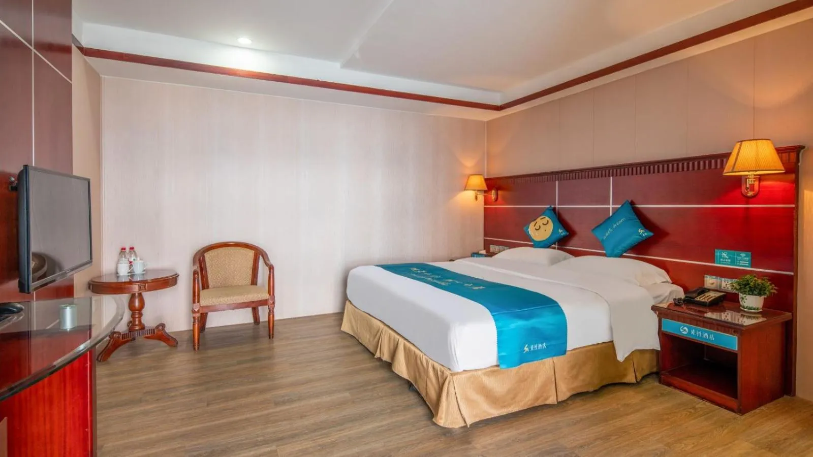 Bed in Suoxing Hotel Yijing Yangchun Donghu West Road