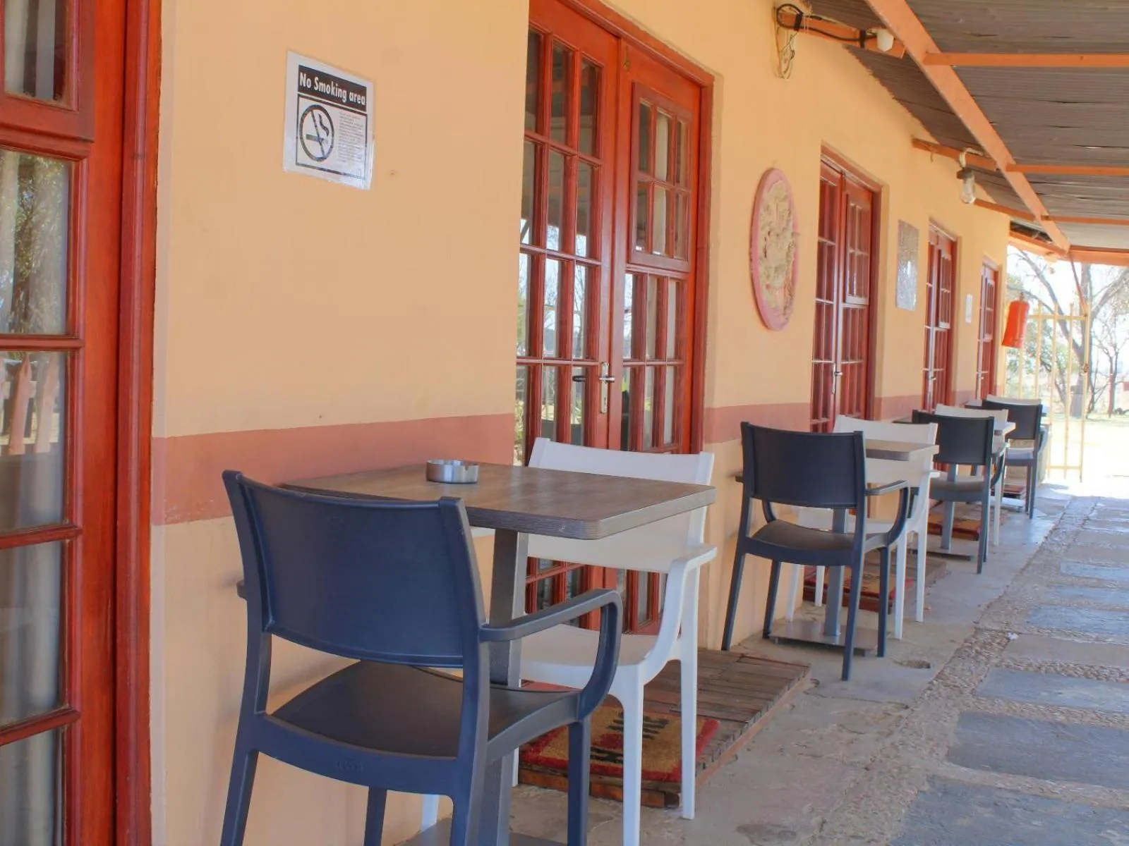 Patio in Eden Guest Farm