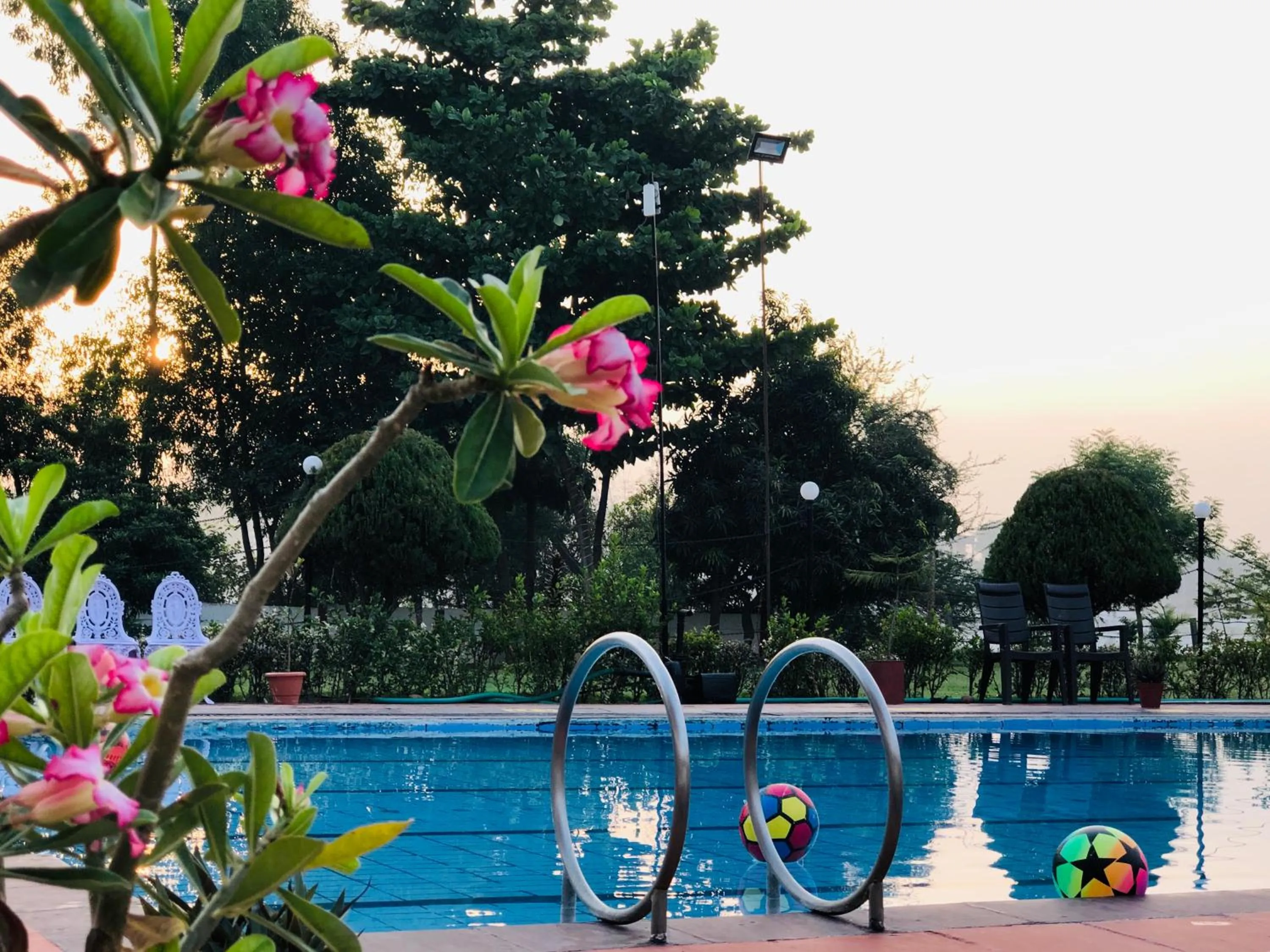Pool view in VITS Kamats Resort, Silvassa