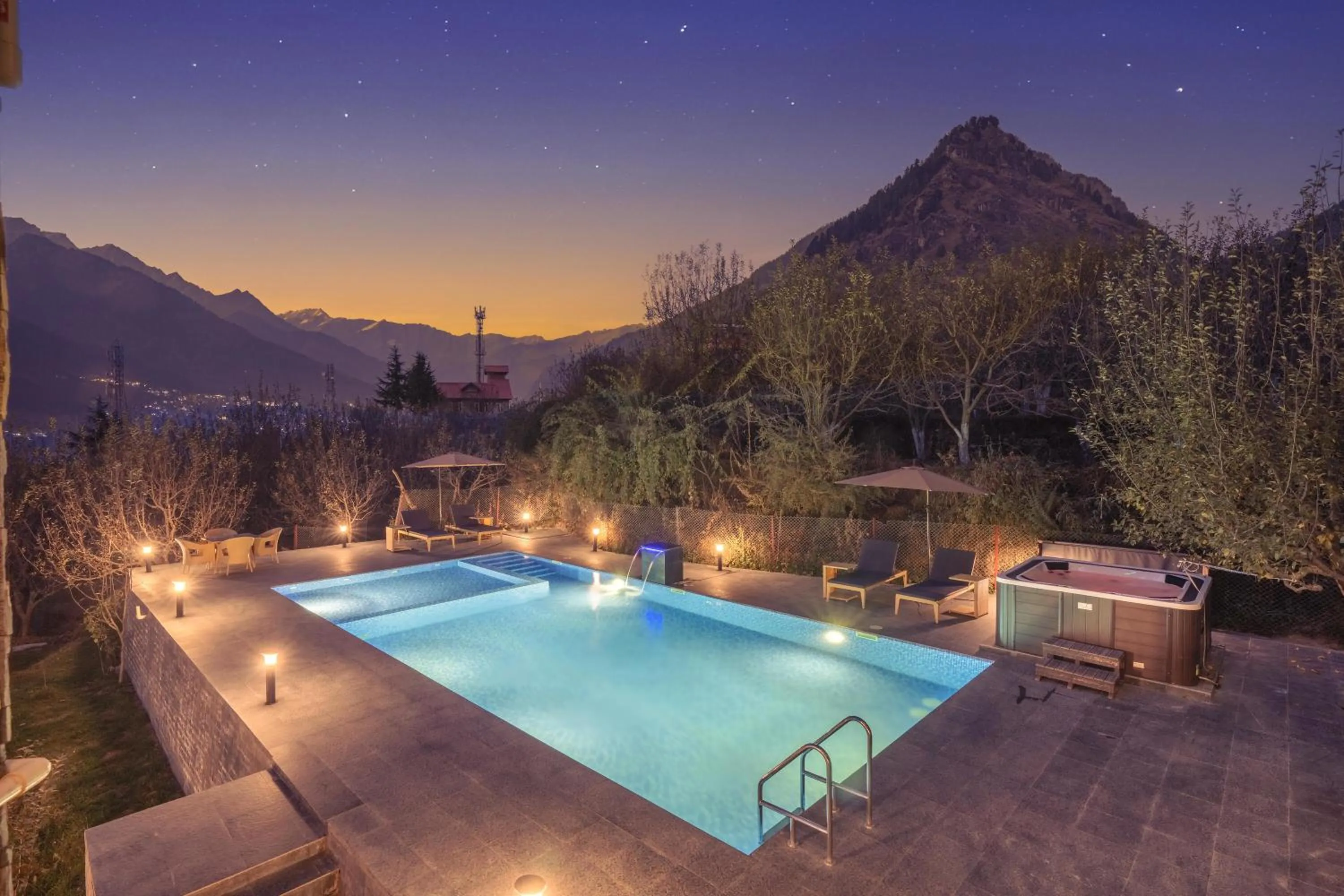 Night in Echor Himalayan Aurum Manali