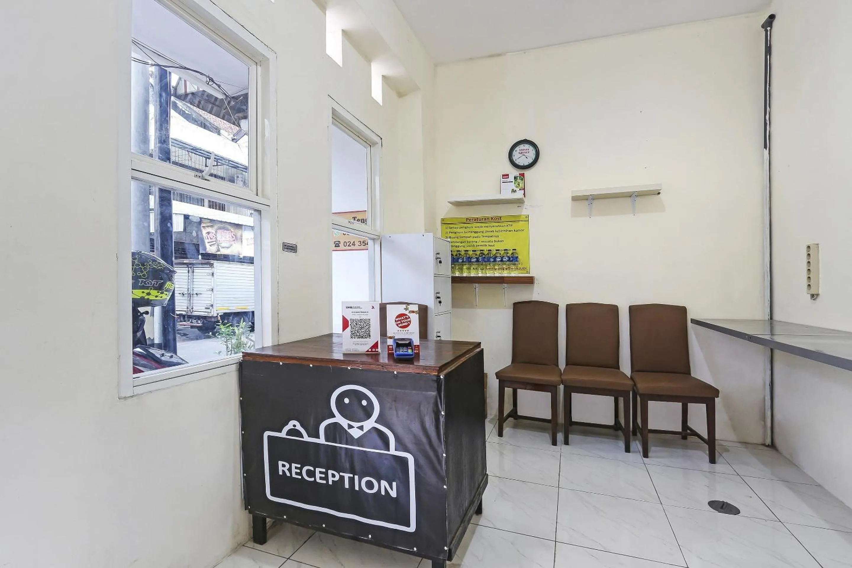 Lobby or reception in Hotel O Gang Tengah Homestay Syariah