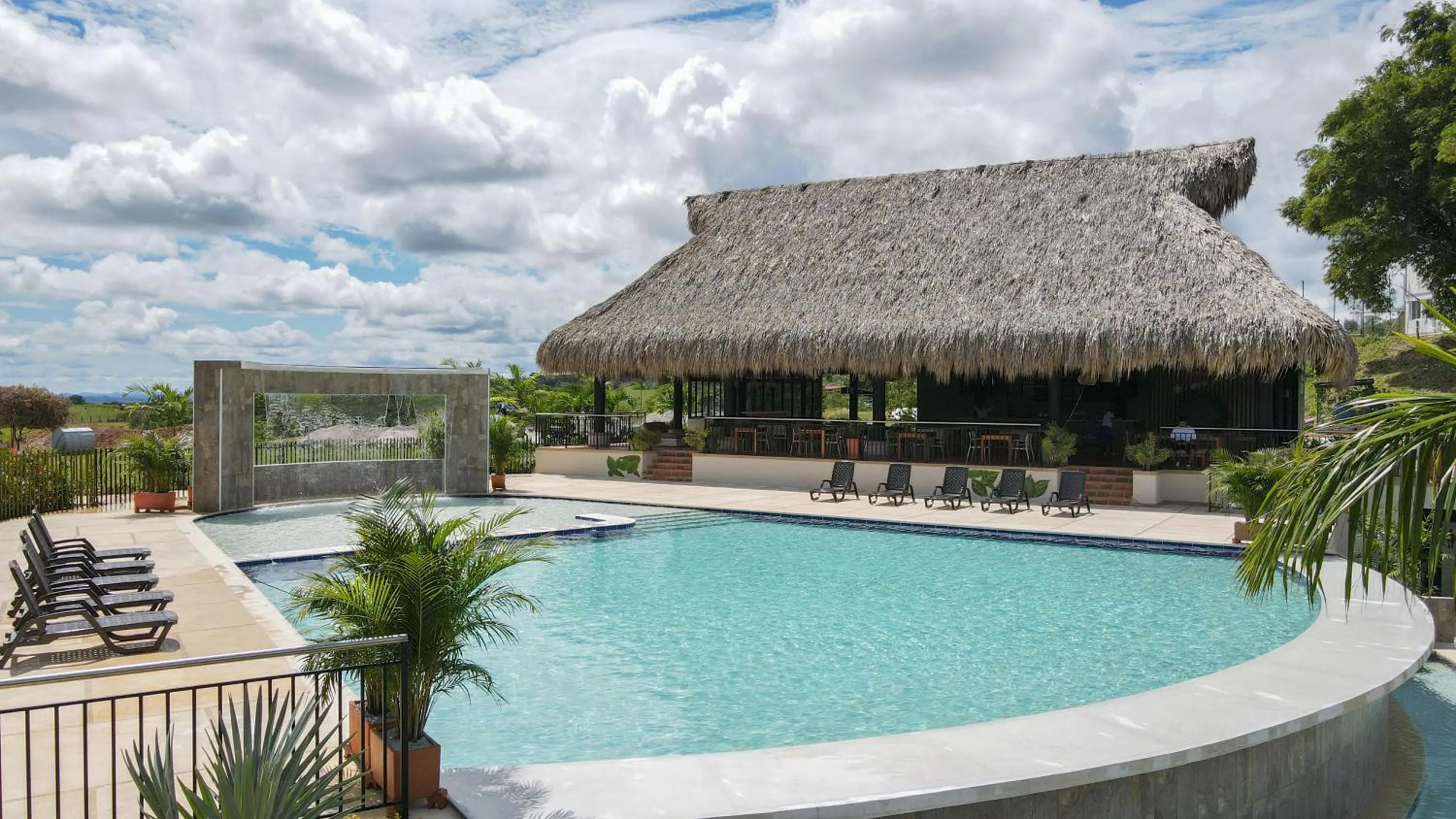 Pool view in Hotel Arbóreo Doradal