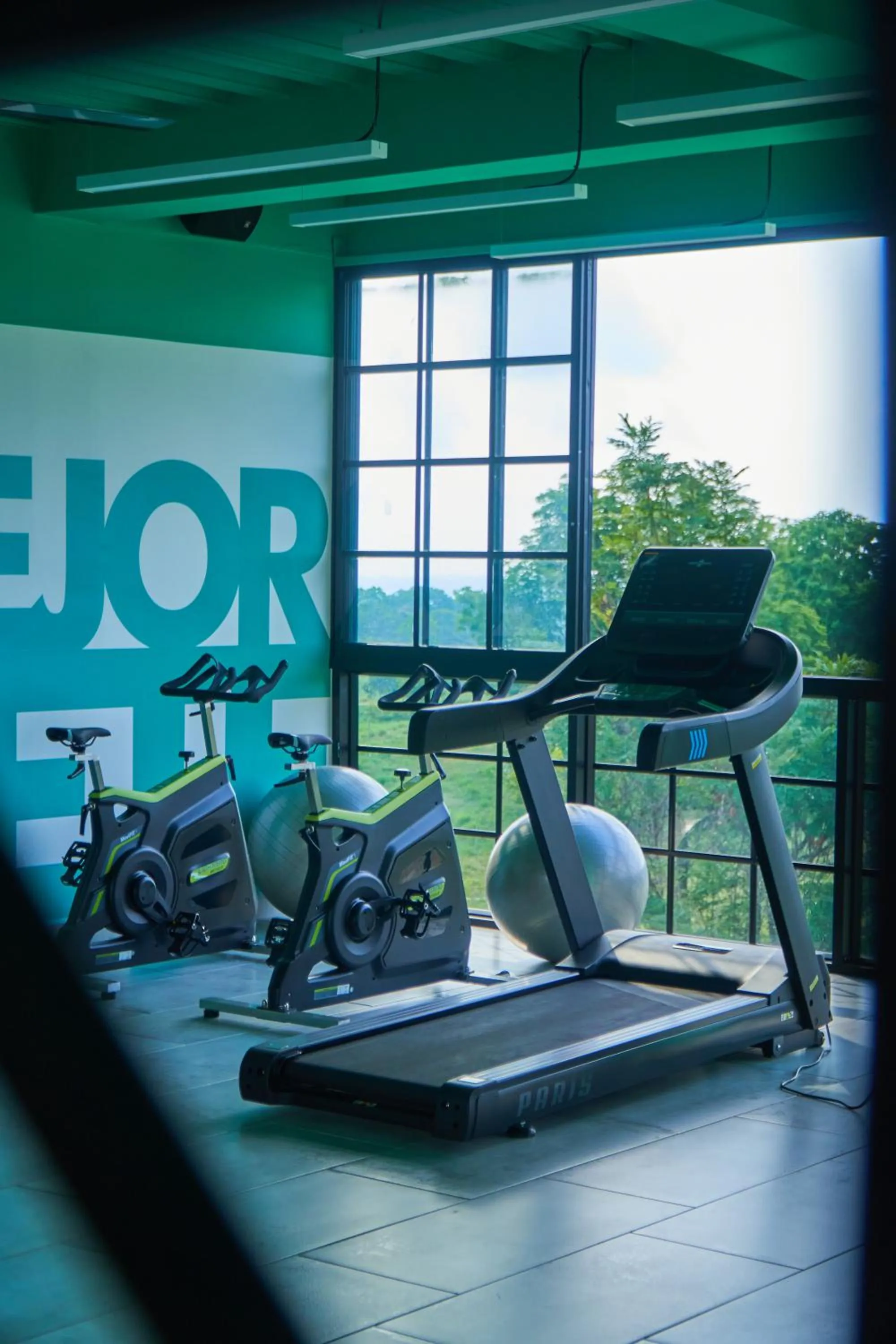 Fitness centre/facilities in Hotel Arbóreo Doradal