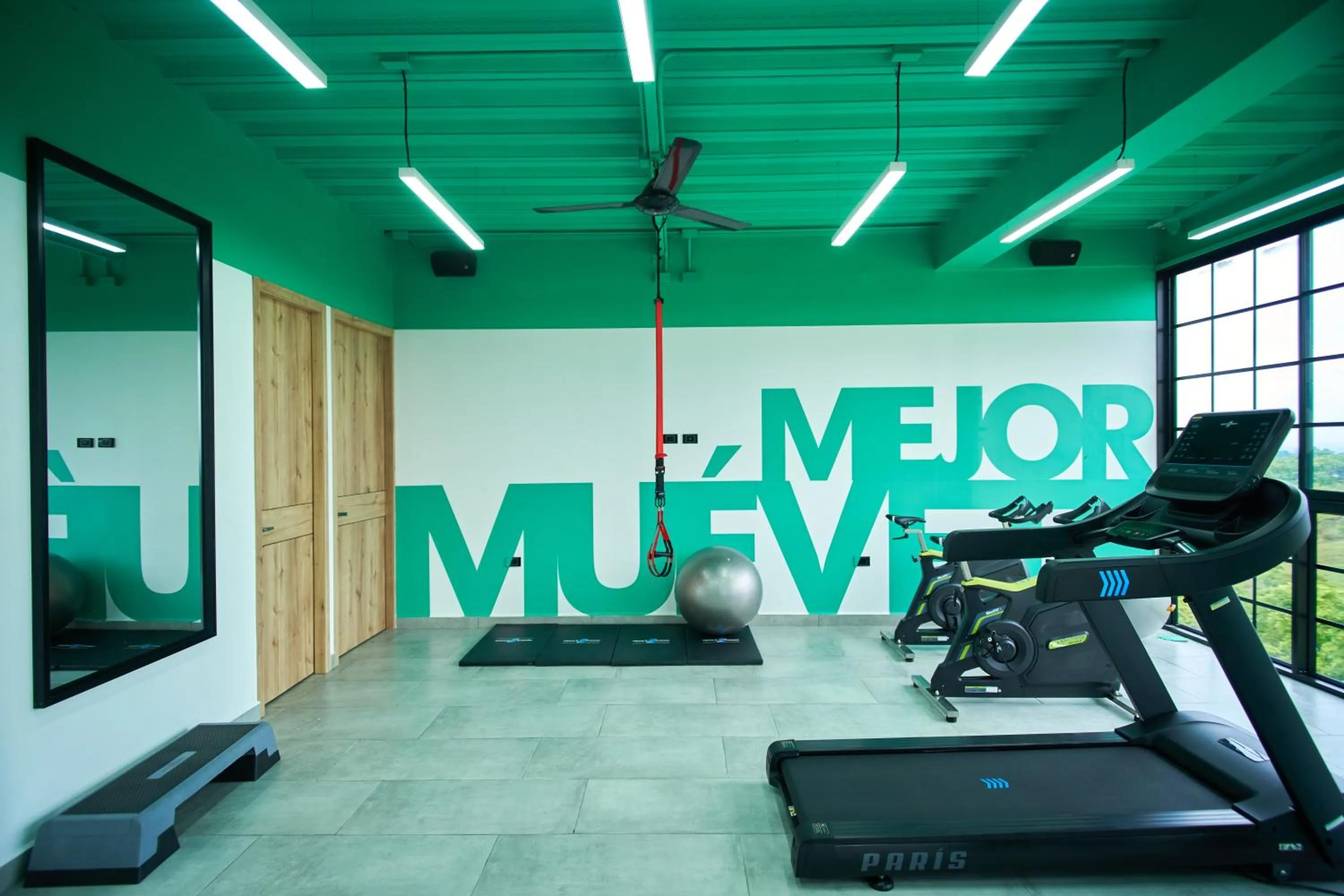 Fitness centre/facilities in Hotel Arbóreo Doradal