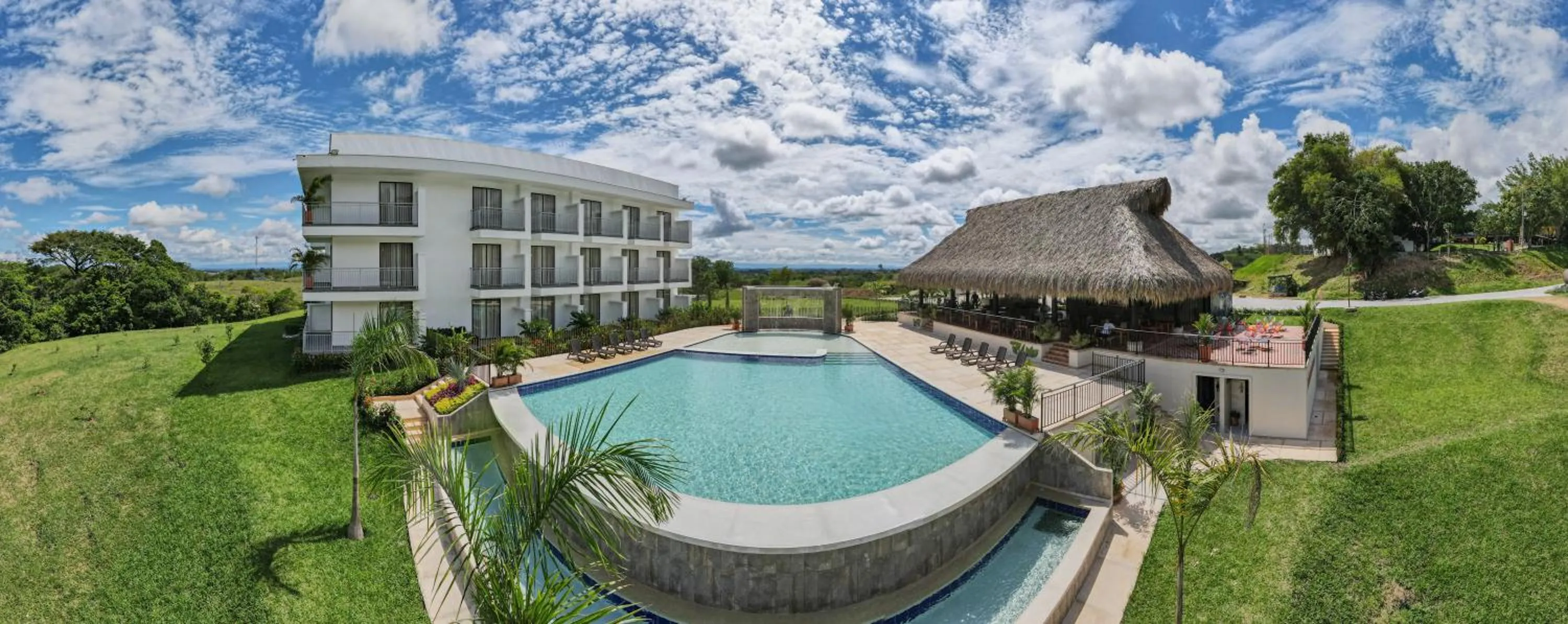 Bird's eye view in Hotel Arbóreo Doradal