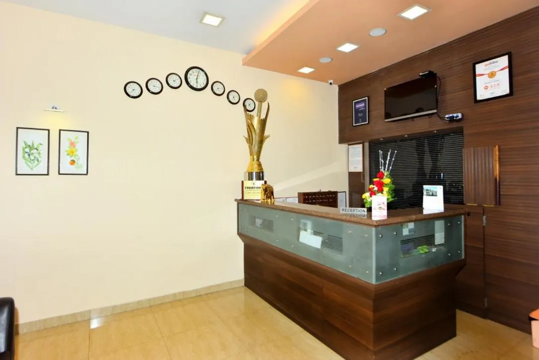 Lobby or reception in Boshan Hotels