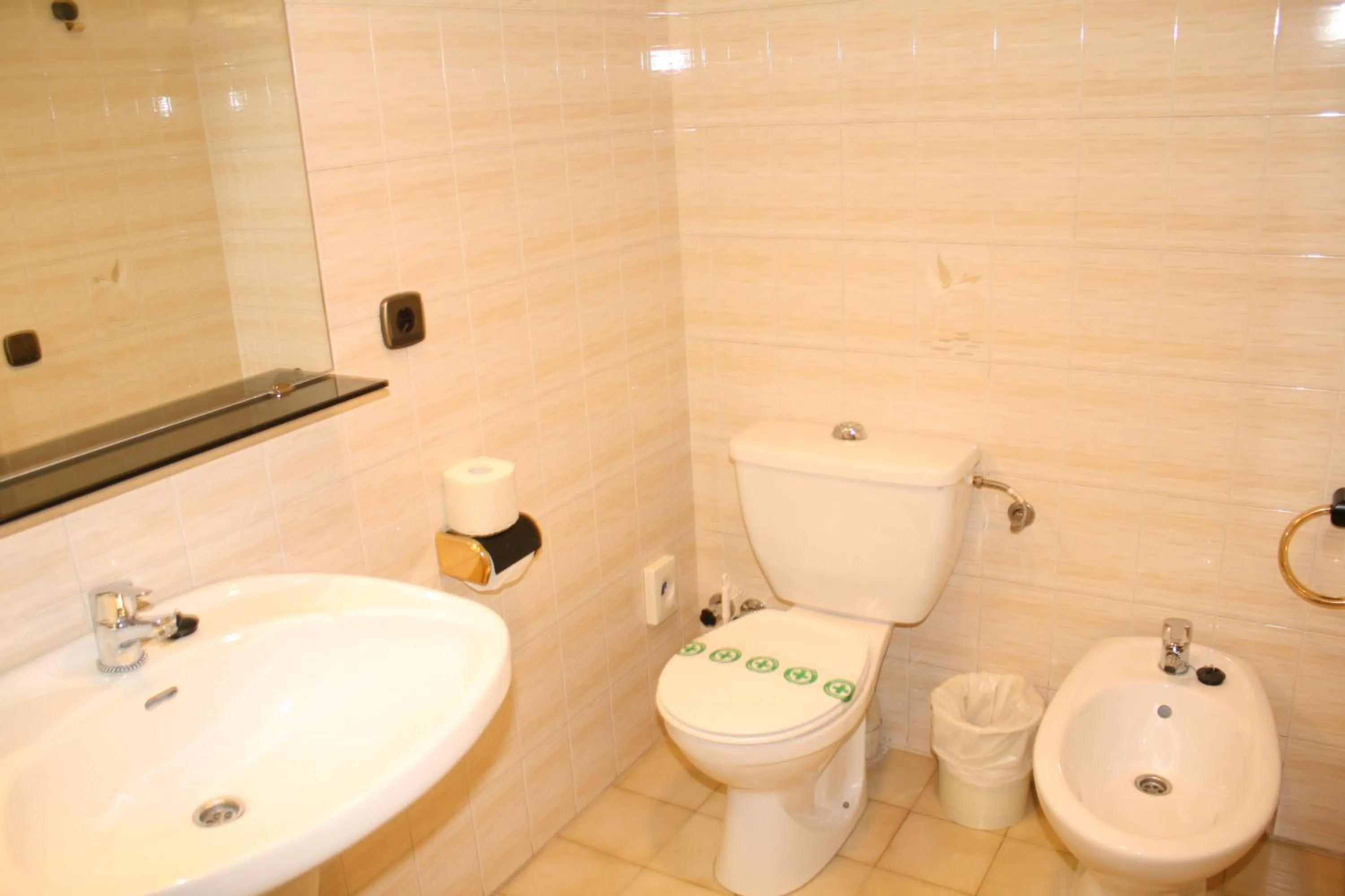 Bathroom in Hotel Font Del Marge