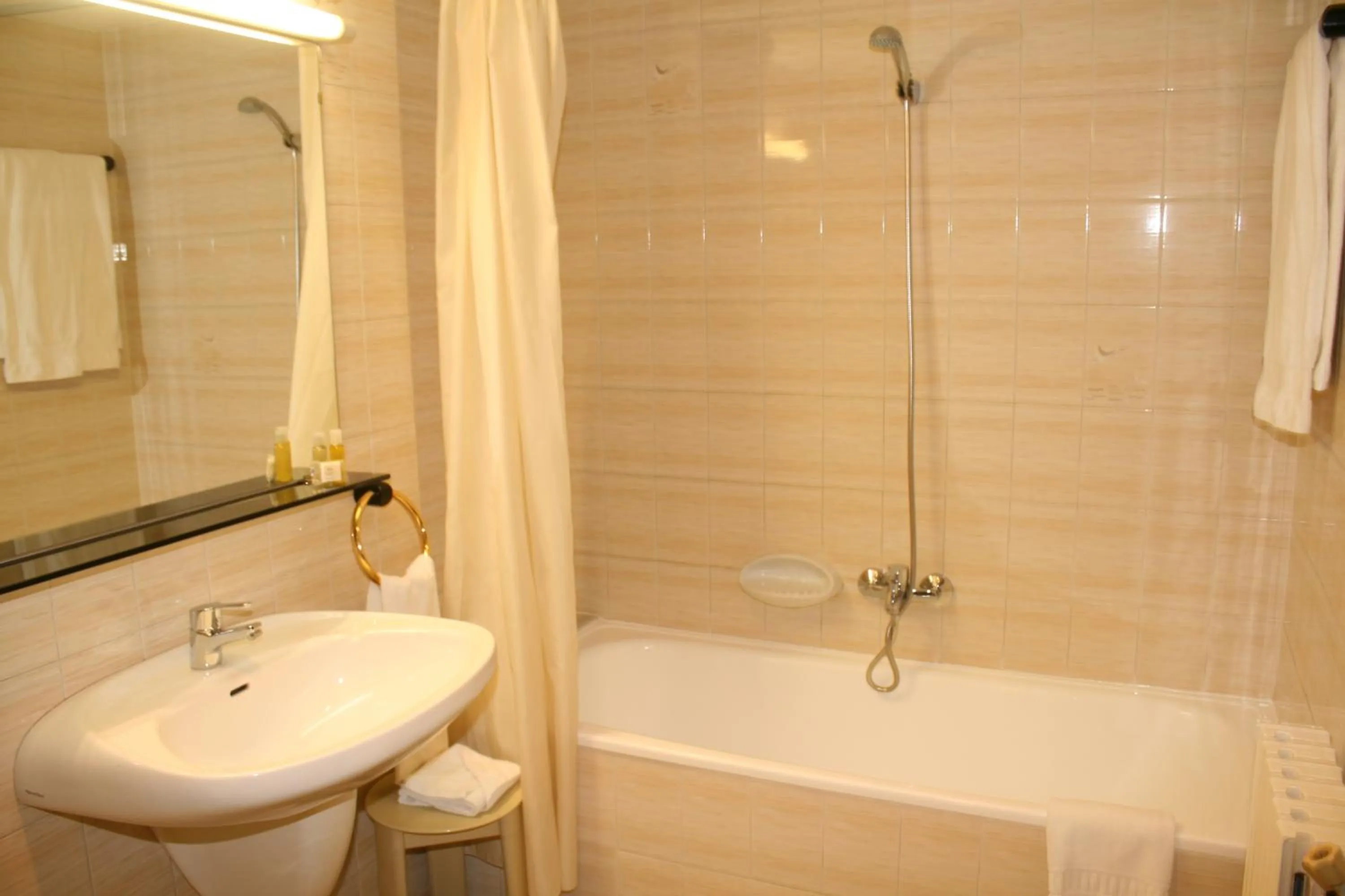 Bathroom in Hotel Font Del Marge