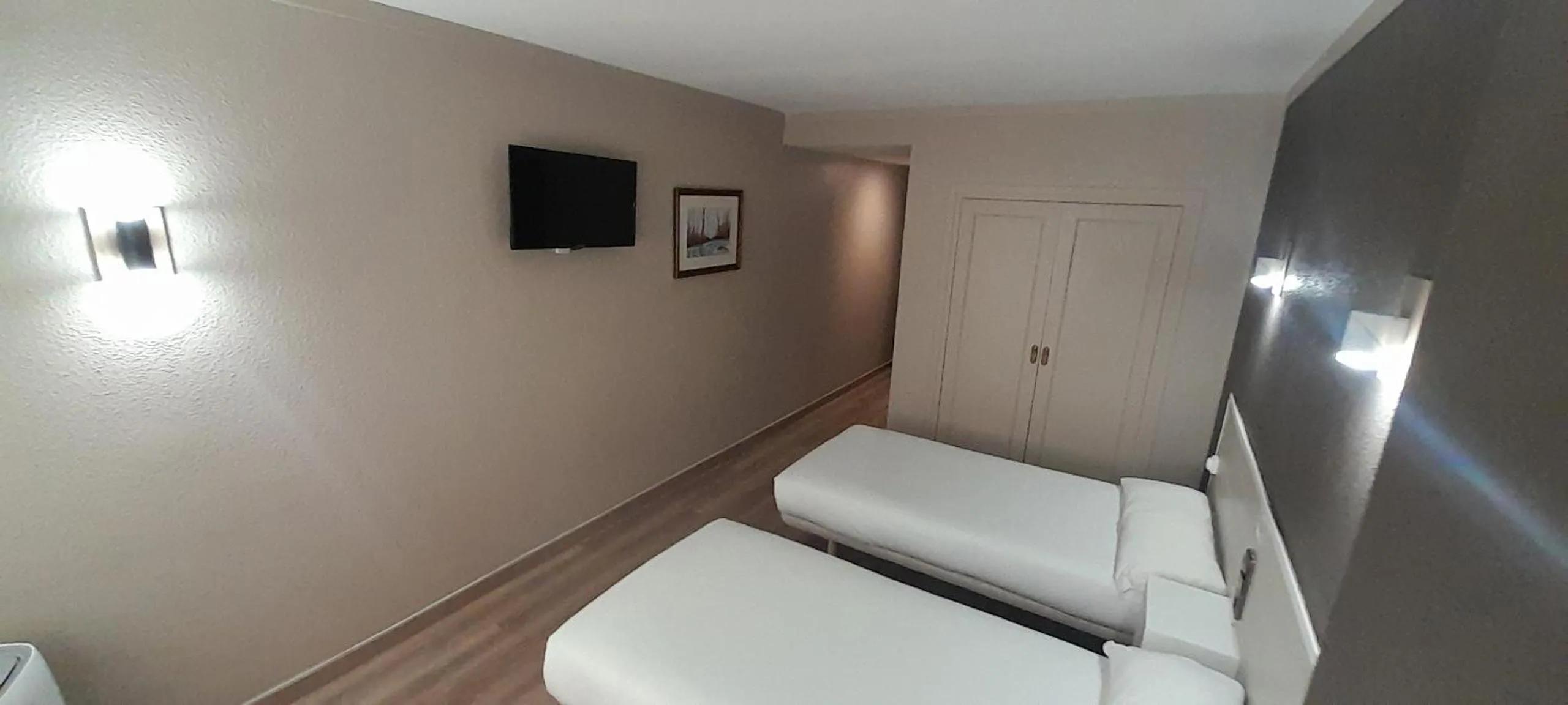 Bed in Hotel Font Del Marge
