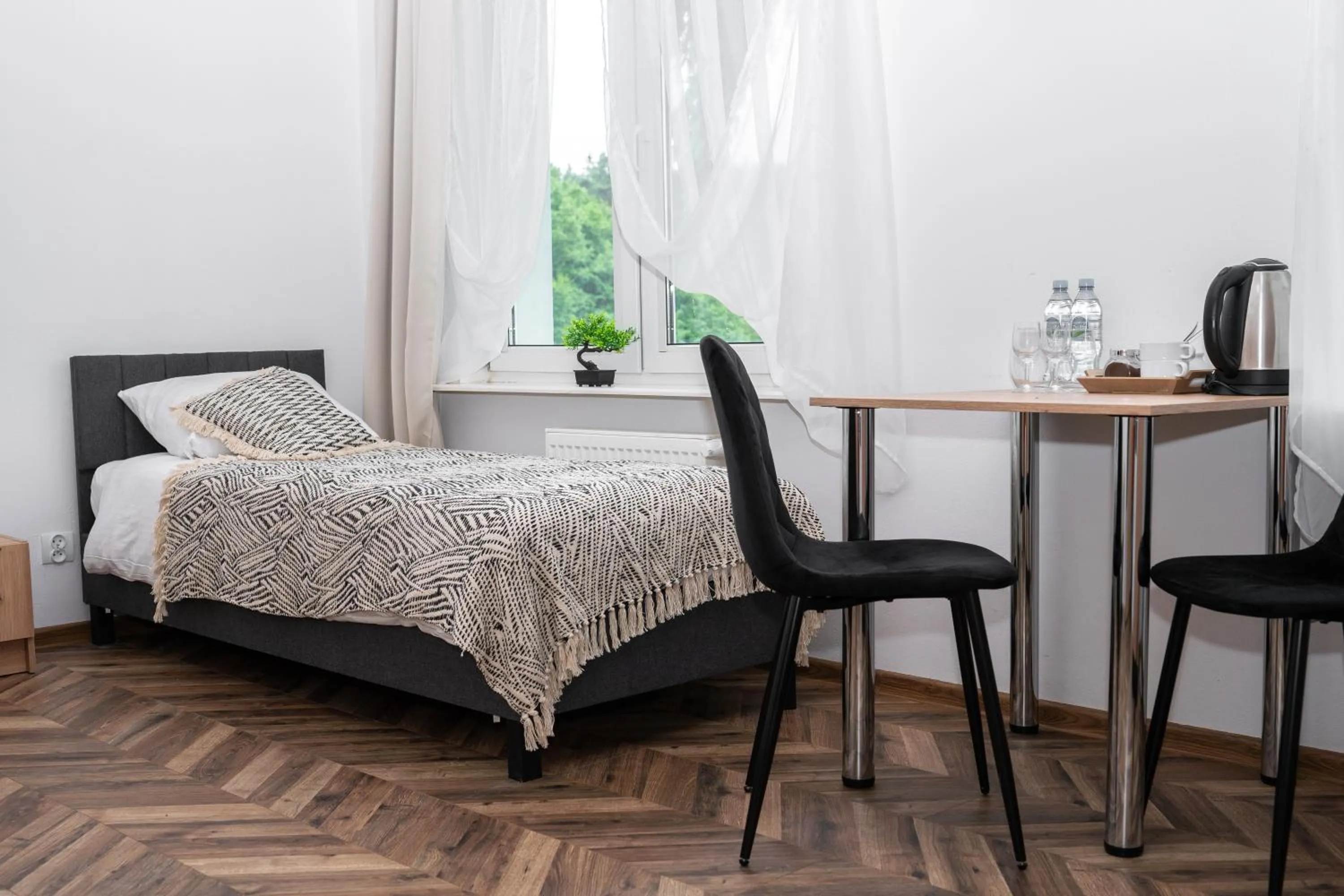 Bed in Ośrodek Wypoczynkowy Leśne Ustronie