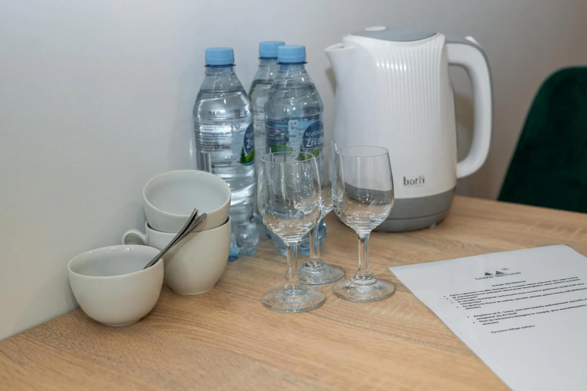 Coffee/tea facilities in Ośrodek Wypoczynkowy Leśne Ustronie