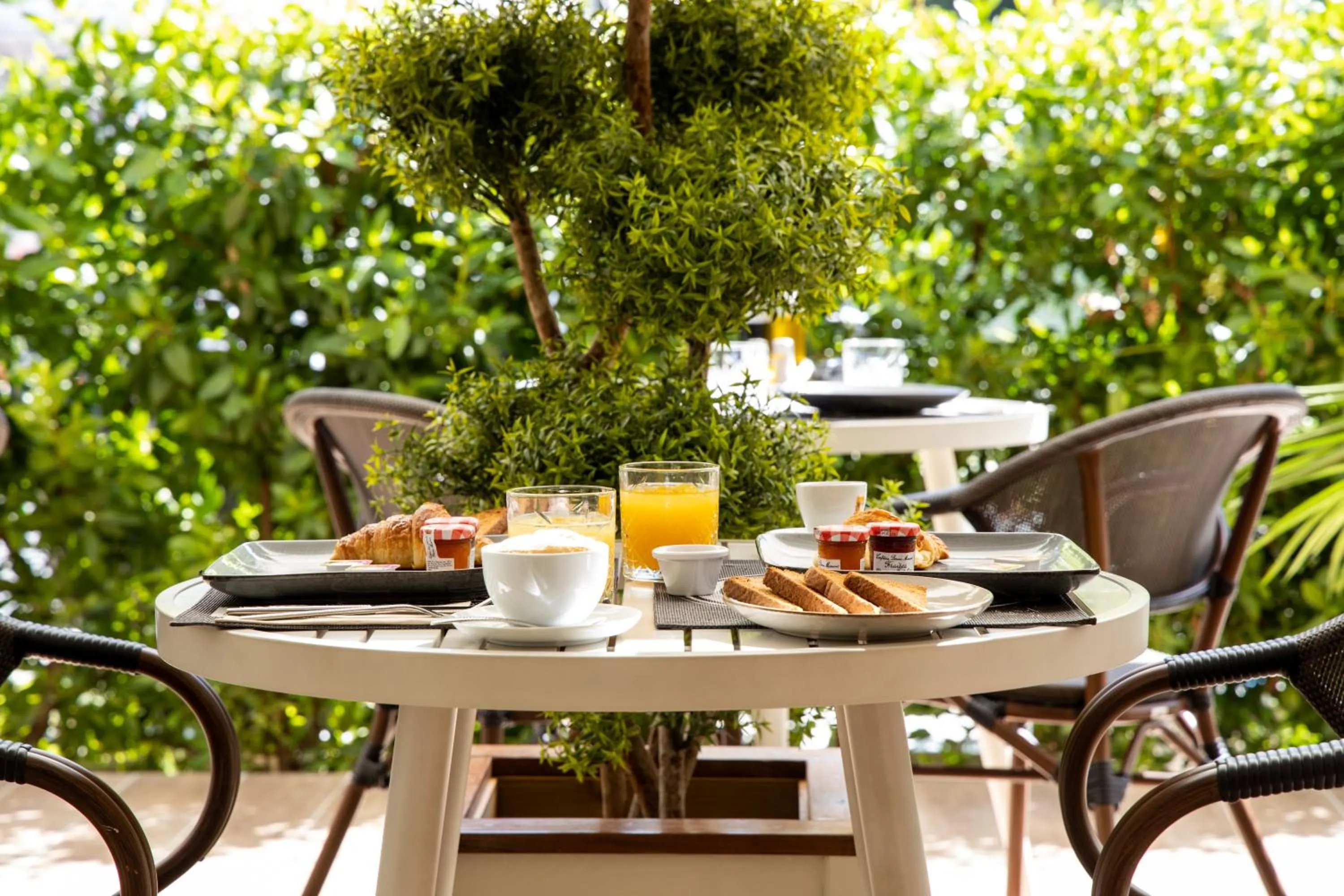 Breakfast in Blue Sail Hotel