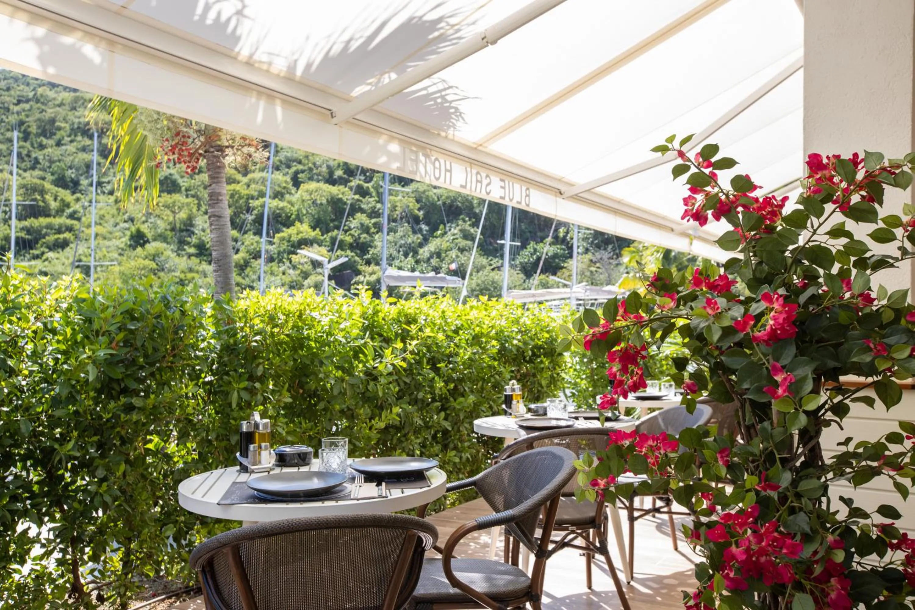 Restaurant/places to eat in Blue Sail Hotel