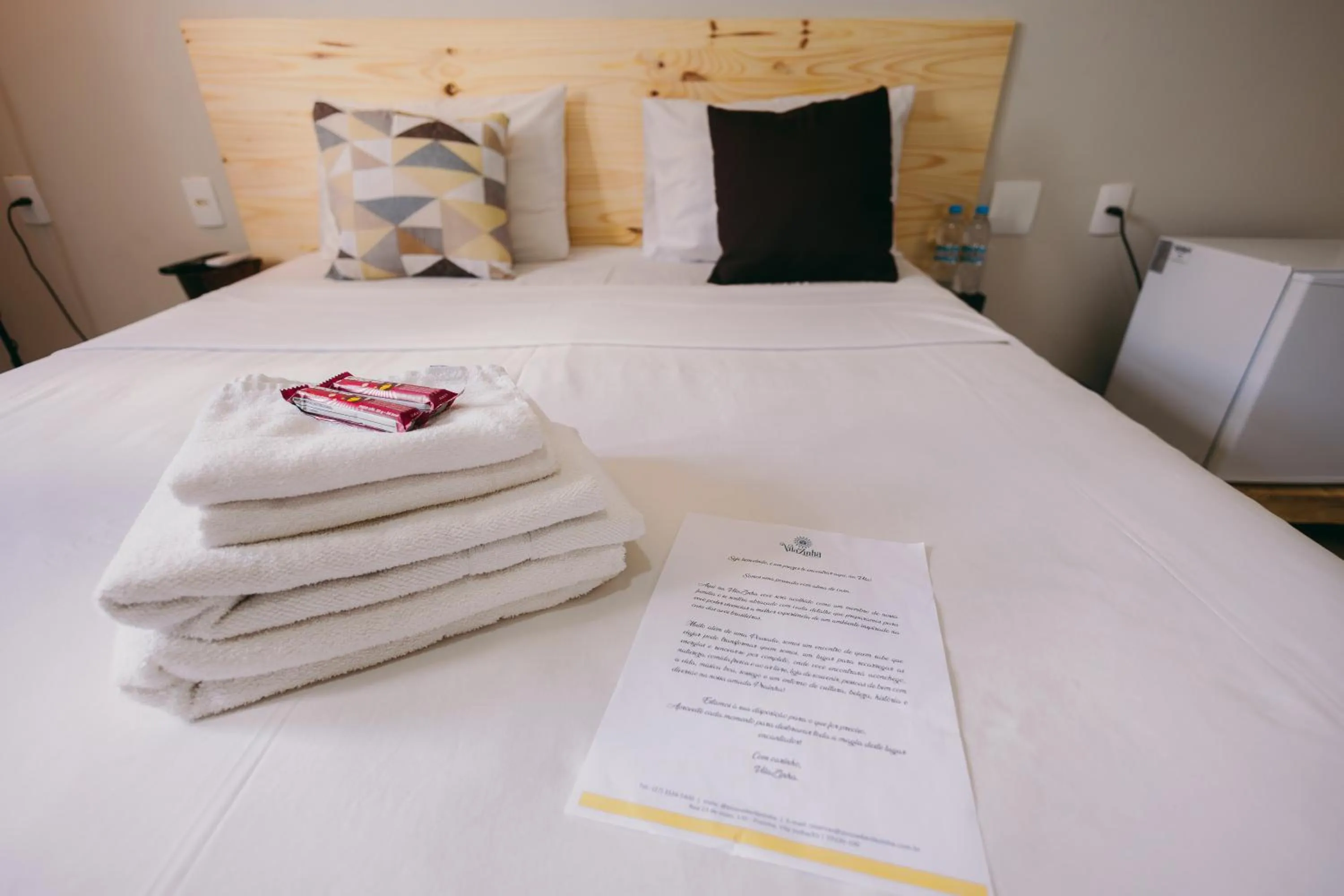 Bed in Pousada VilaZinha