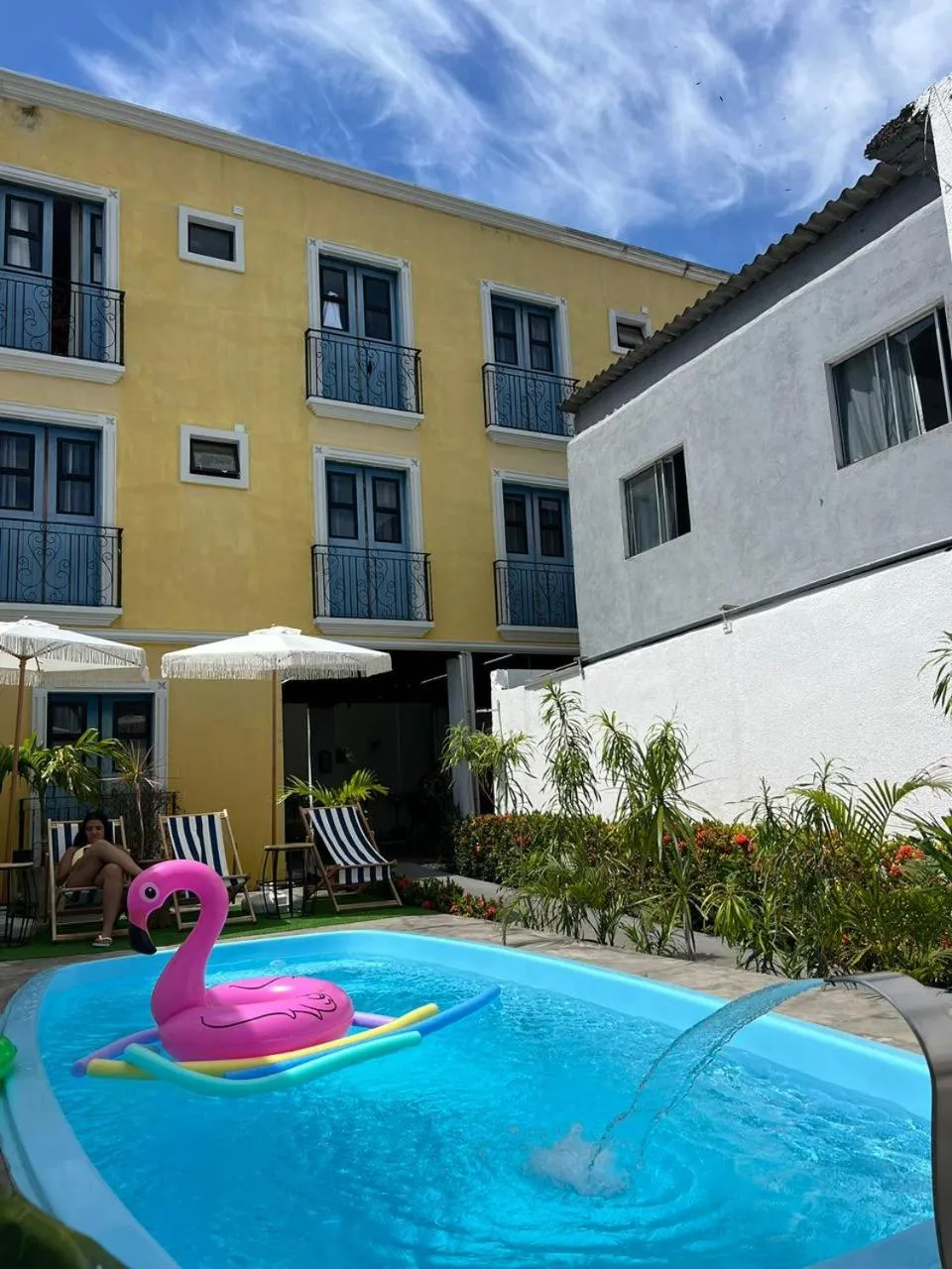 Swimming pool in Pousada VilaZinha