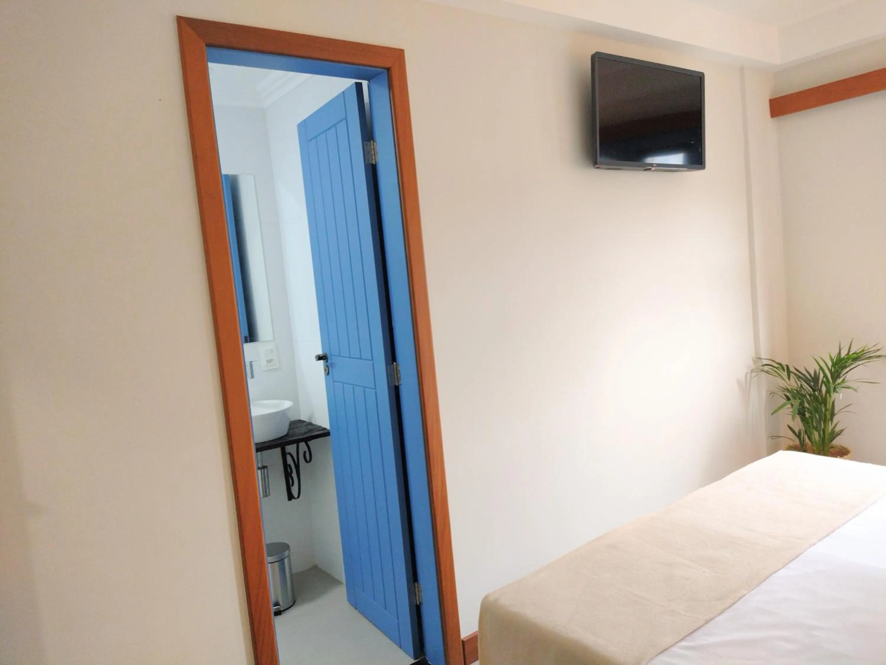 TV and multimedia, Bed in Pousada VilaZinha