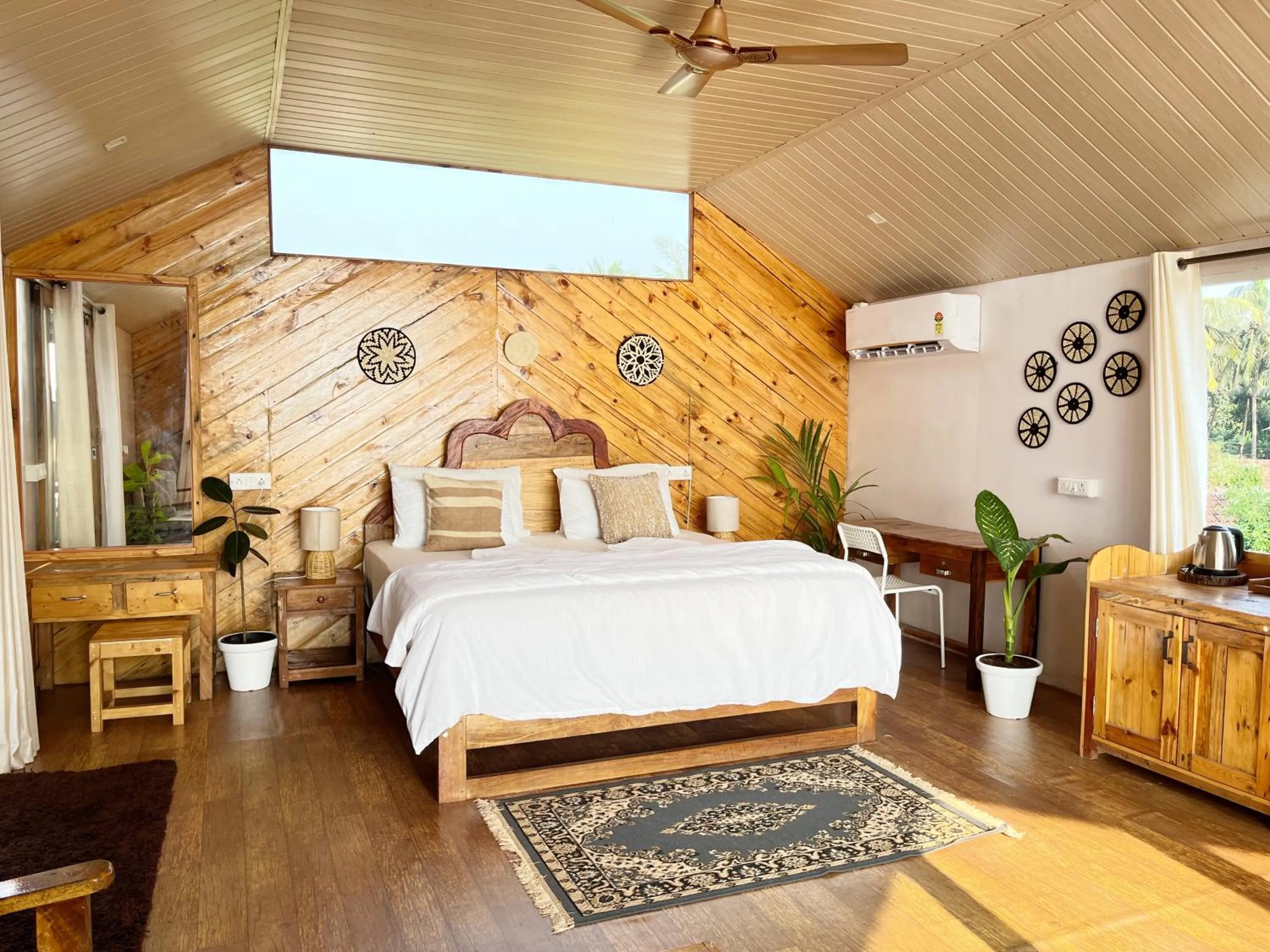 Bedroom, Bed in DucknChill-Agonda