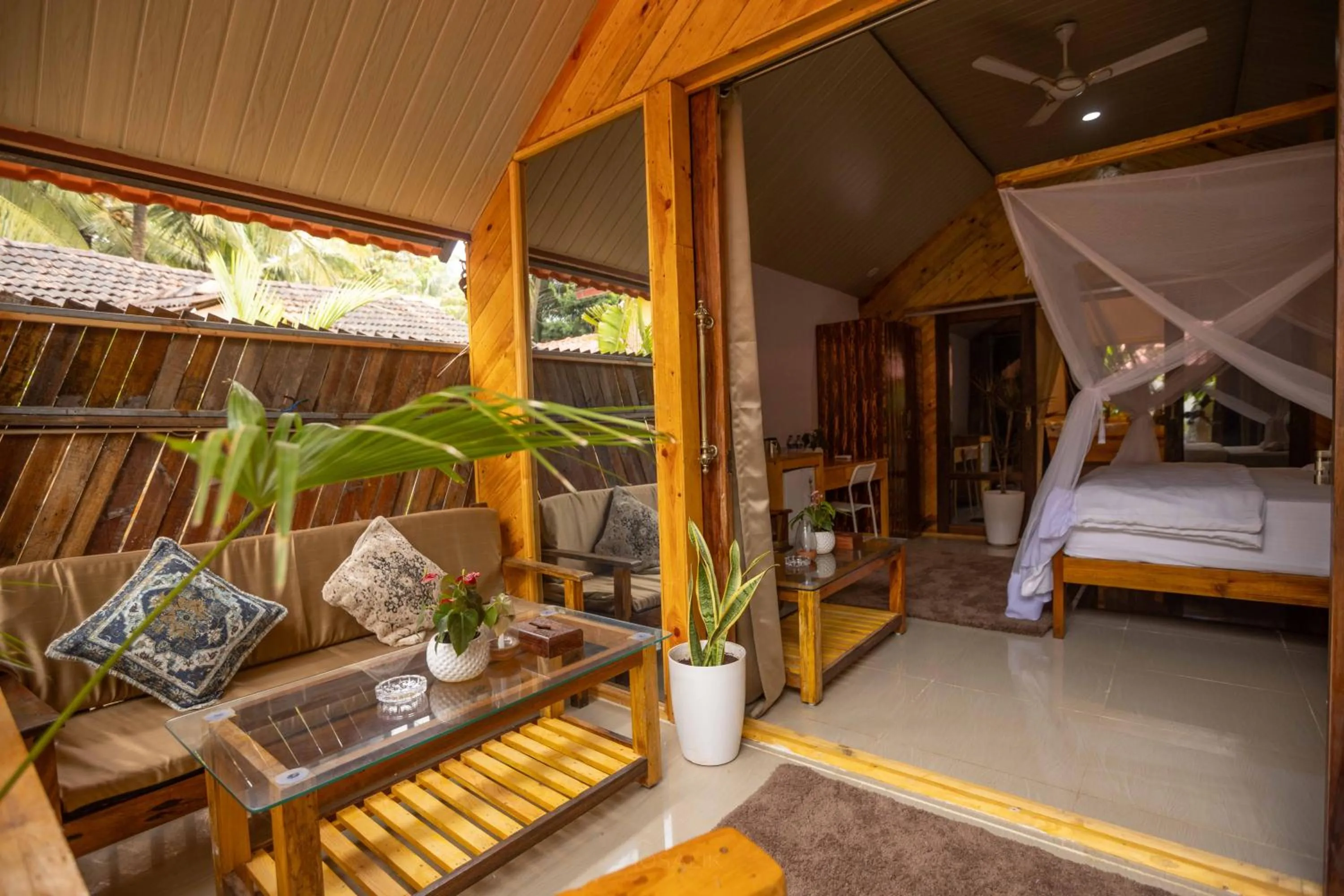 Bedroom, Bed in DucknChill-Agonda