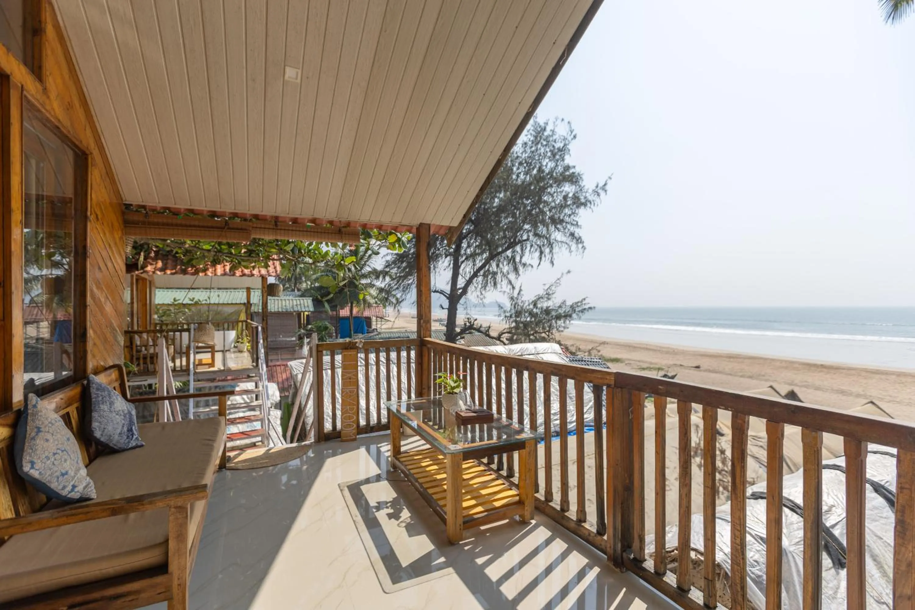 Balcony/Terrace in DucknChill-Agonda