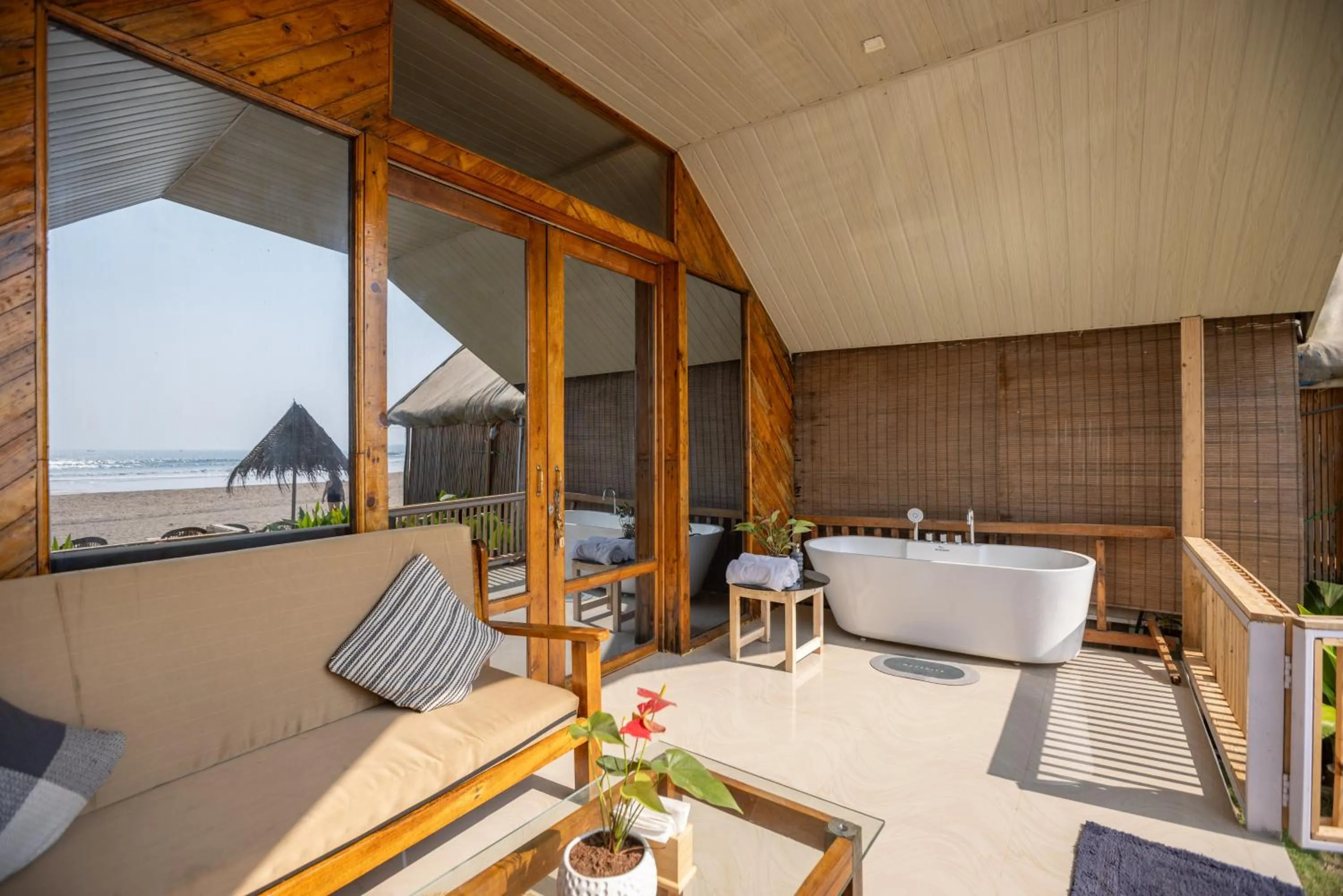 Balcony/Terrace in DucknChill-Agonda