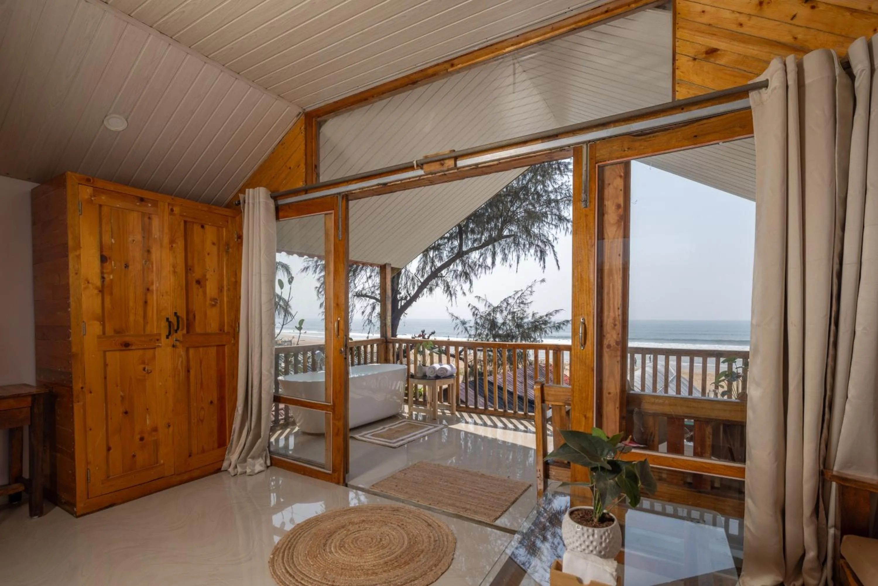 View (from property/room) in DucknChill-Agonda