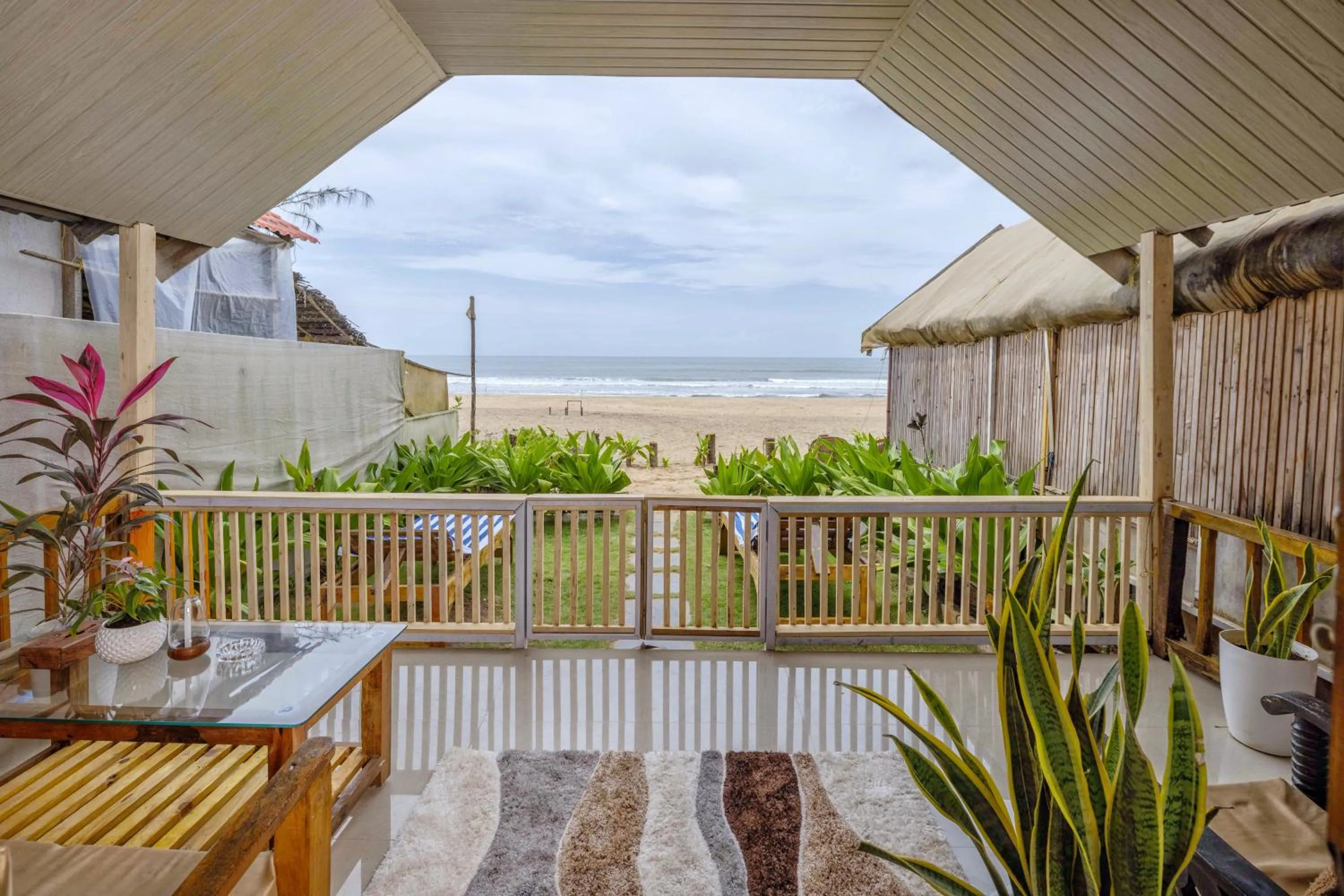 Sea view in DucknChill-Agonda